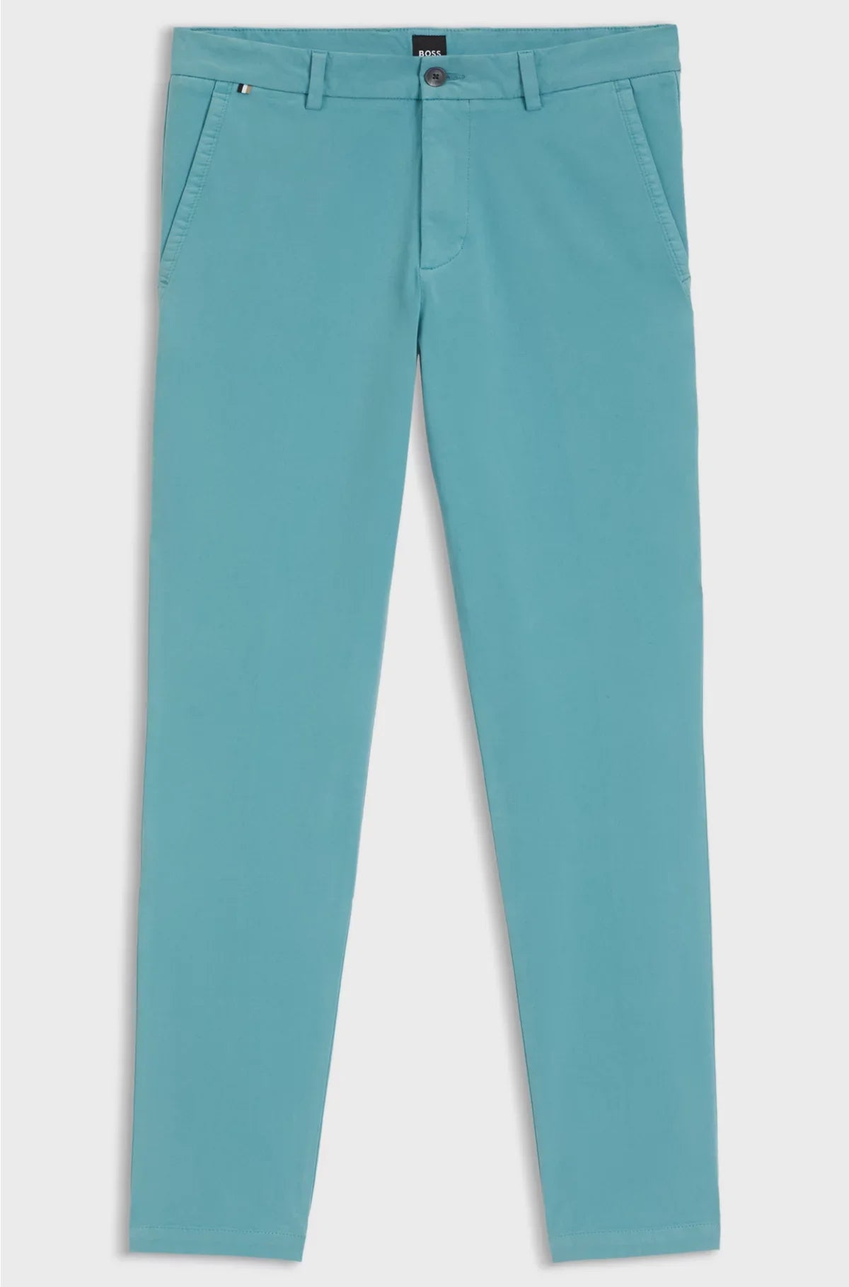 SLIM-FIT TROUSERS IN STRETCH-COTTON GABARDINE