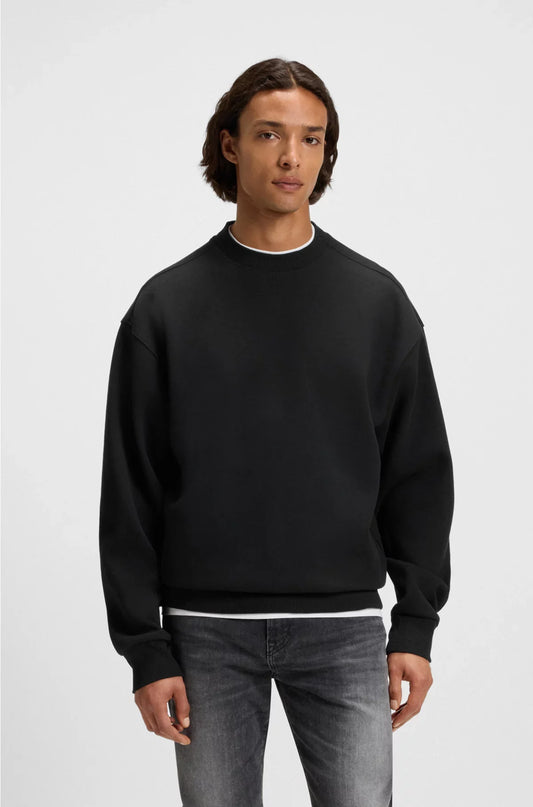 OVERSIZED-FIT SWEATSHIRT IN A COTTON BLEND