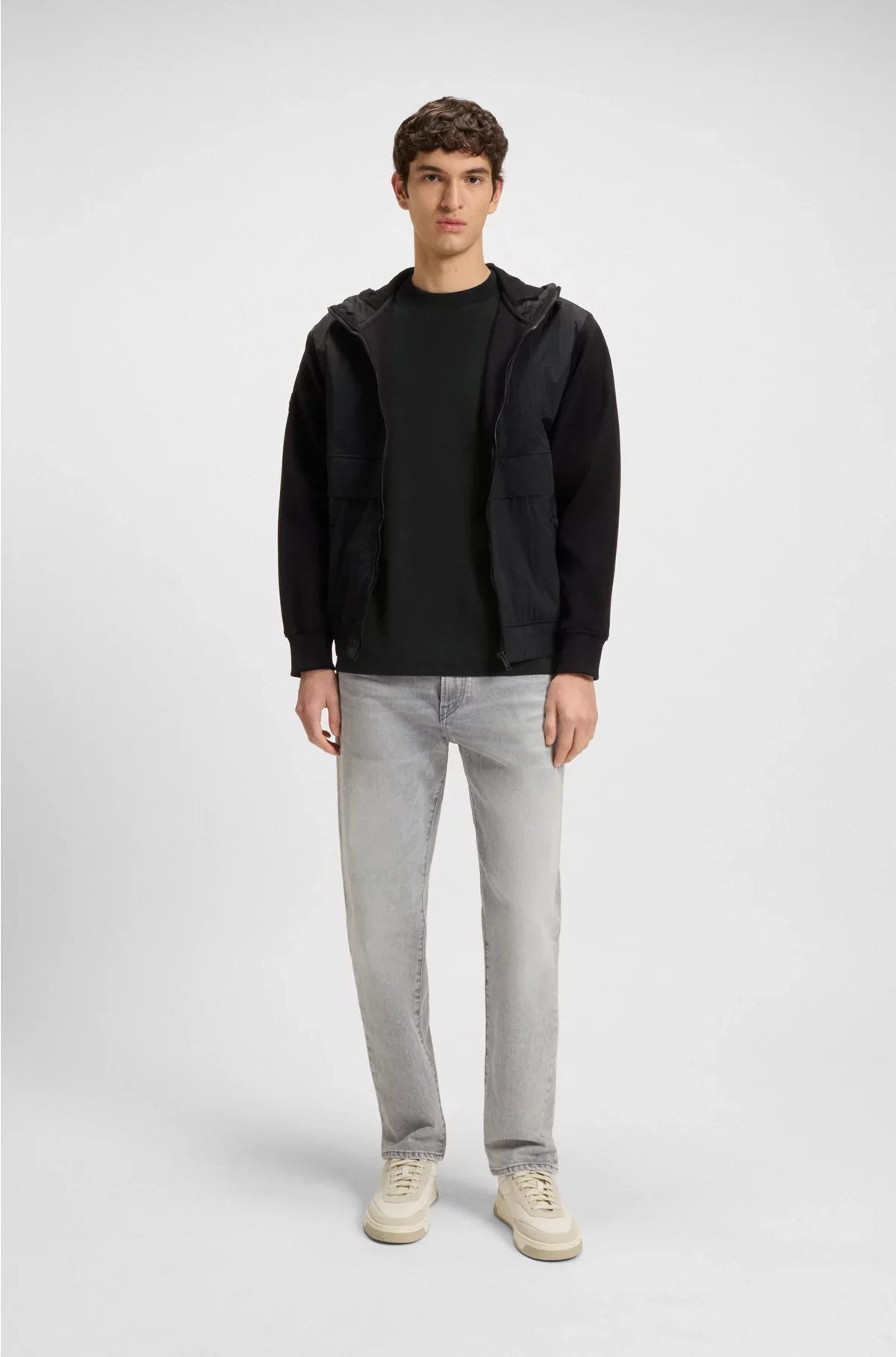 OVERSIZED-FIT T-SHIRT IN STRETCH COTTON