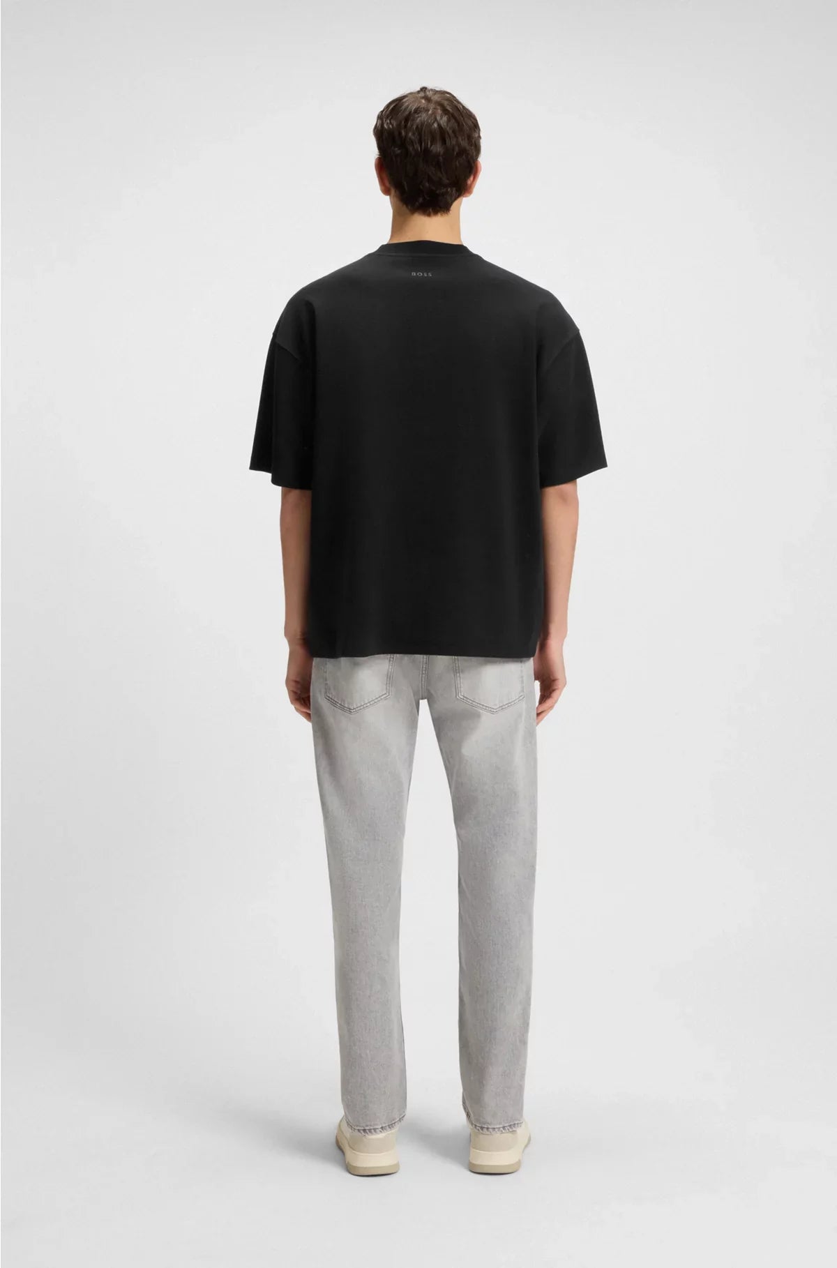 OVERSIZED-FIT T-SHIRT IN STRETCH COTTON
