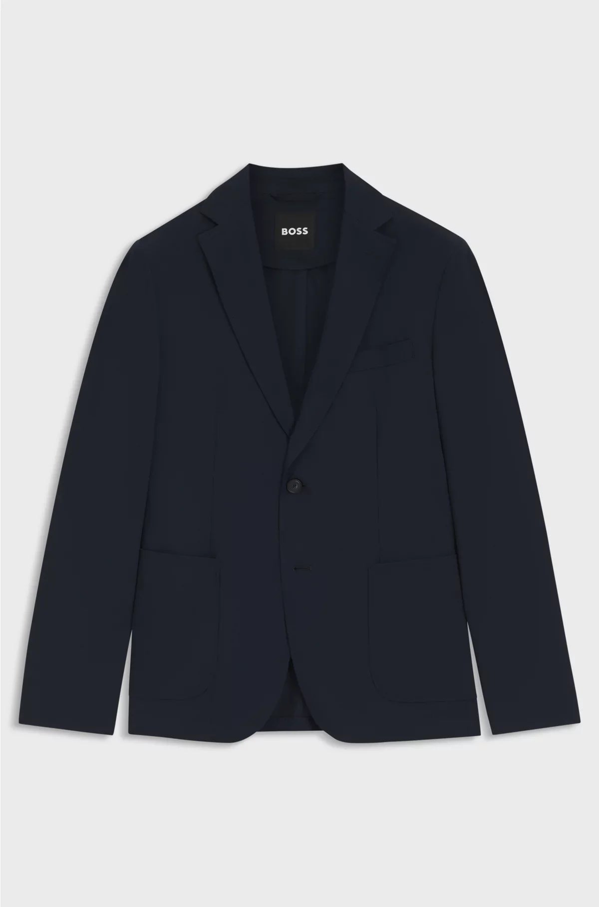 PACKABLE SLIM-FIT BLAZER IN WATER-REPELLENT STRETCH FABRIC