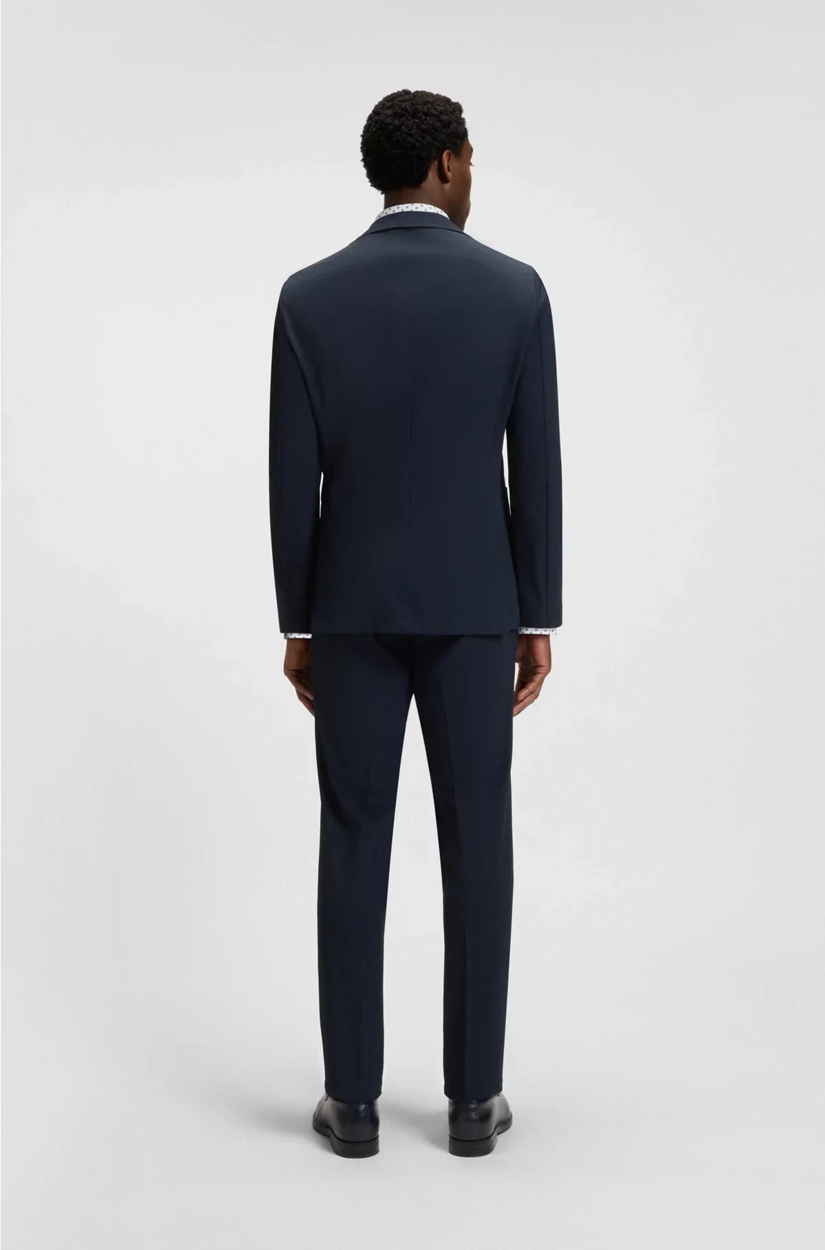 PACKABLE SLIM-FIT BLAZER IN WATER-REPELLENT STRETCH FABRIC