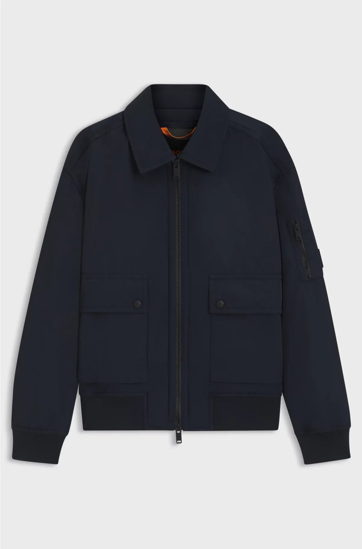 WATER-REPELLENT BOMBER JACKET WITH DETACHABLE LINER