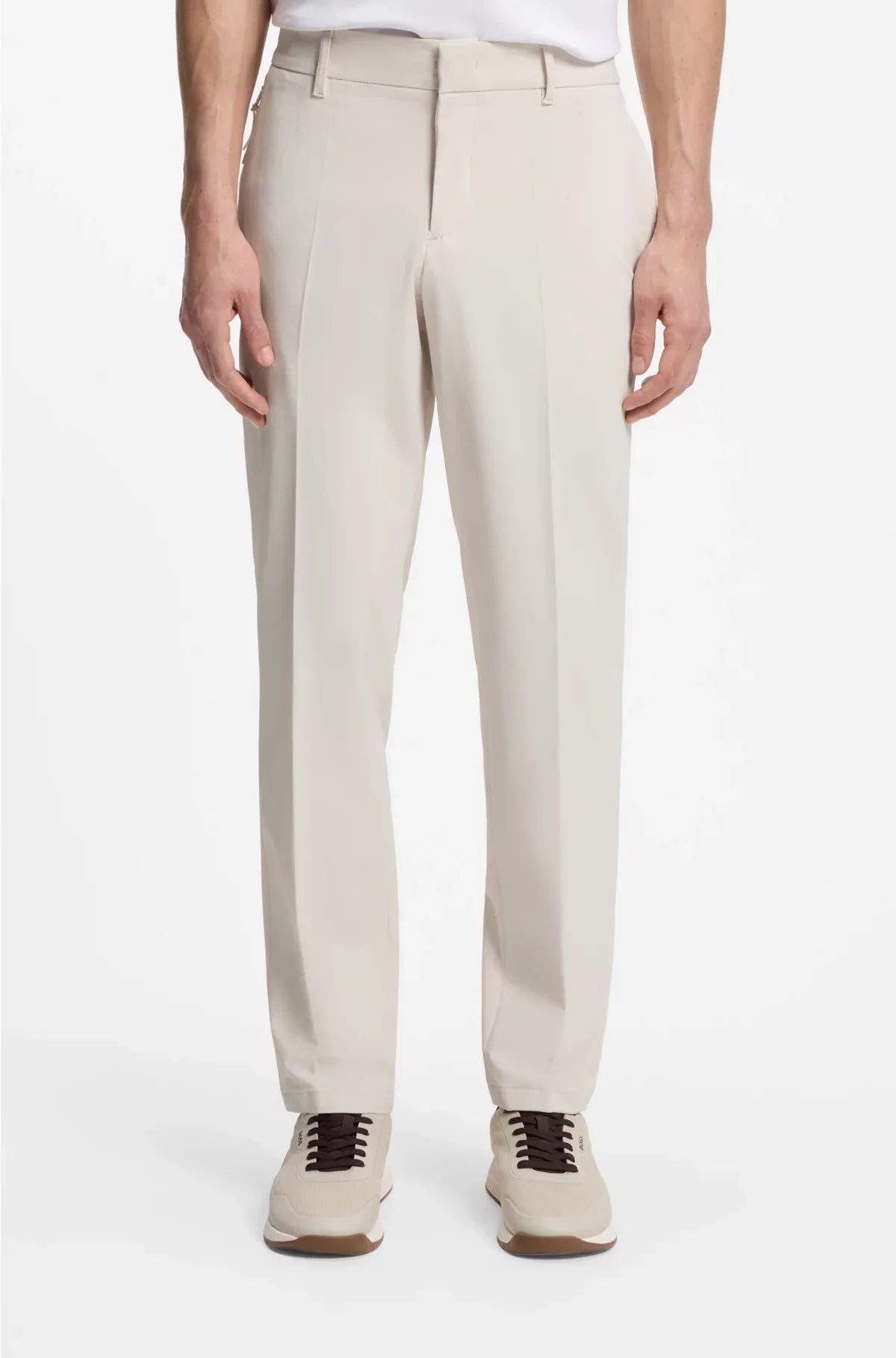 PACKABLE SLIM-FIT TROUSERS IN PERFORMANCE-STRETCH FABRIC