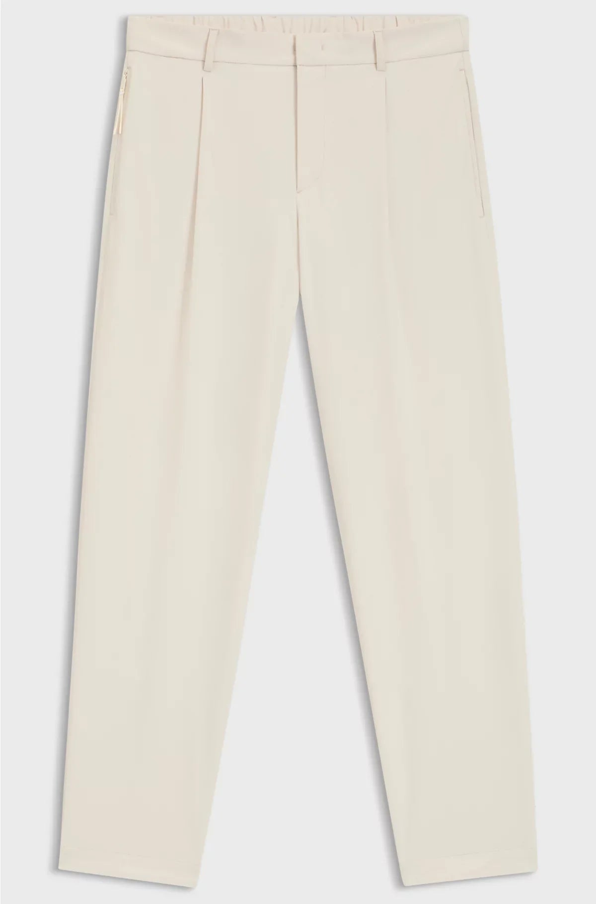 RELAXED-FIT TROUSERS IN WATER-REPELLENT STRETCH FABRIC