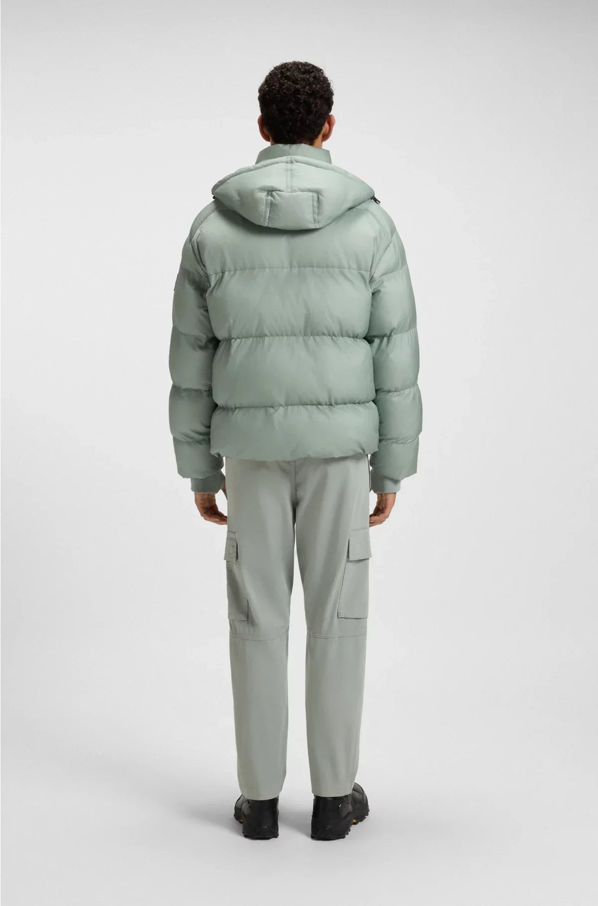 OVERSIZED-FIT PUFFER JACKET IN CRINKLE RIPSTOP