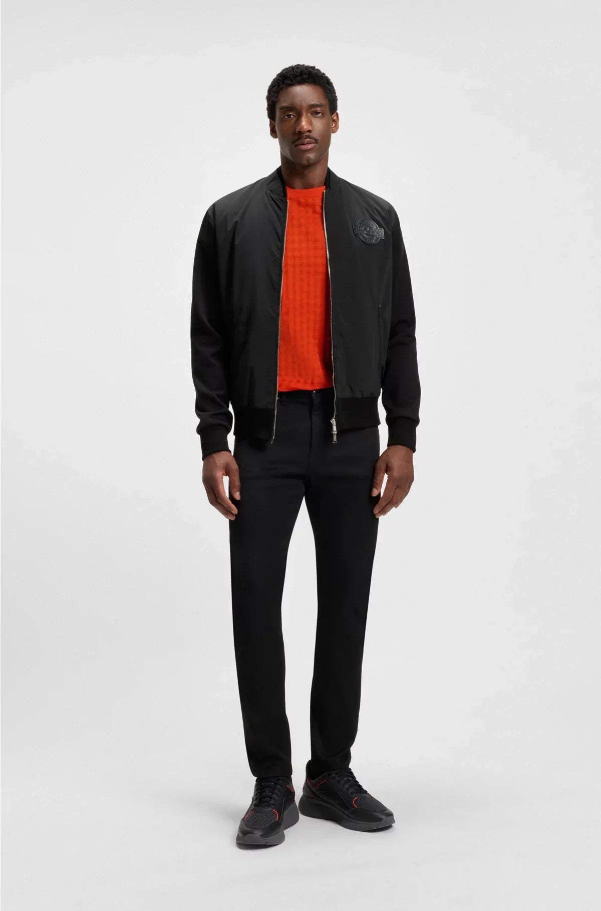 JACKET IN COTTON-BLEND JERSEY