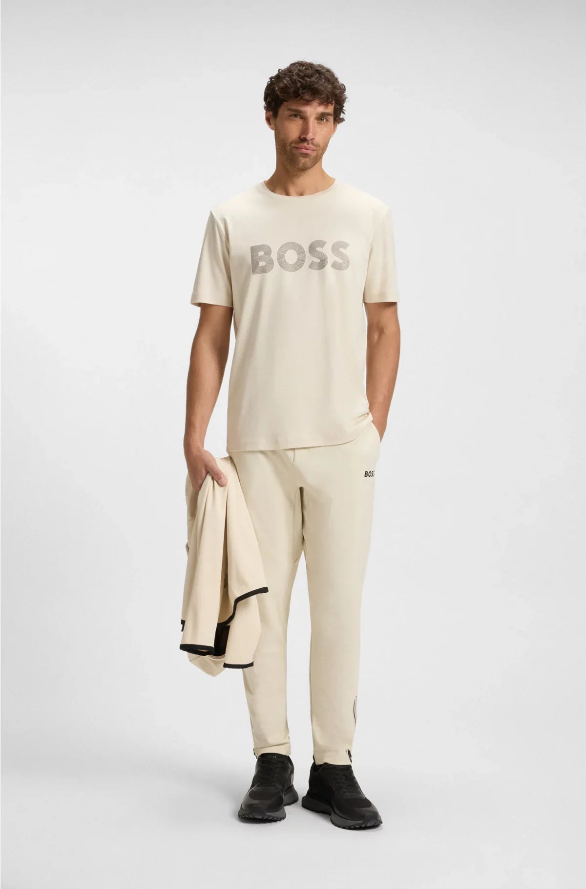 T-SHIRT IN COTONE PIMA CON LOGO LUCIDO