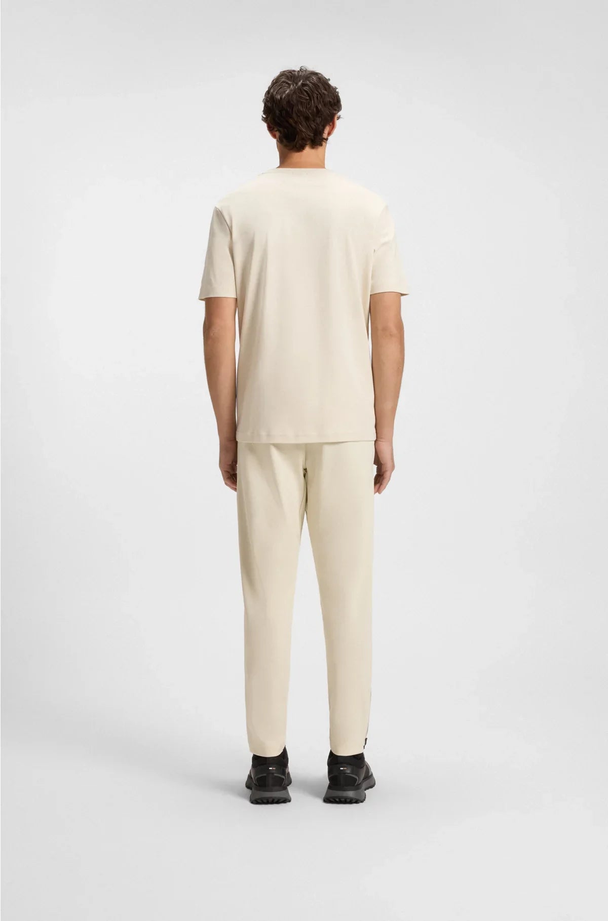 T-SHIRT IN COTONE PIMA CON LOGO LUCIDO