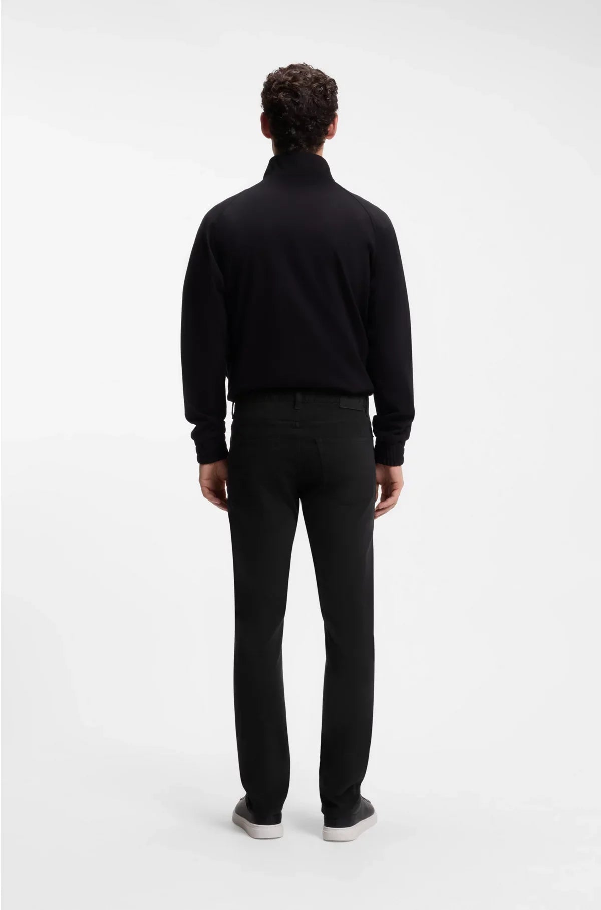 DELAWARE SLIM-FIT TROUSERS IN STRETCH-COTTON TWILL