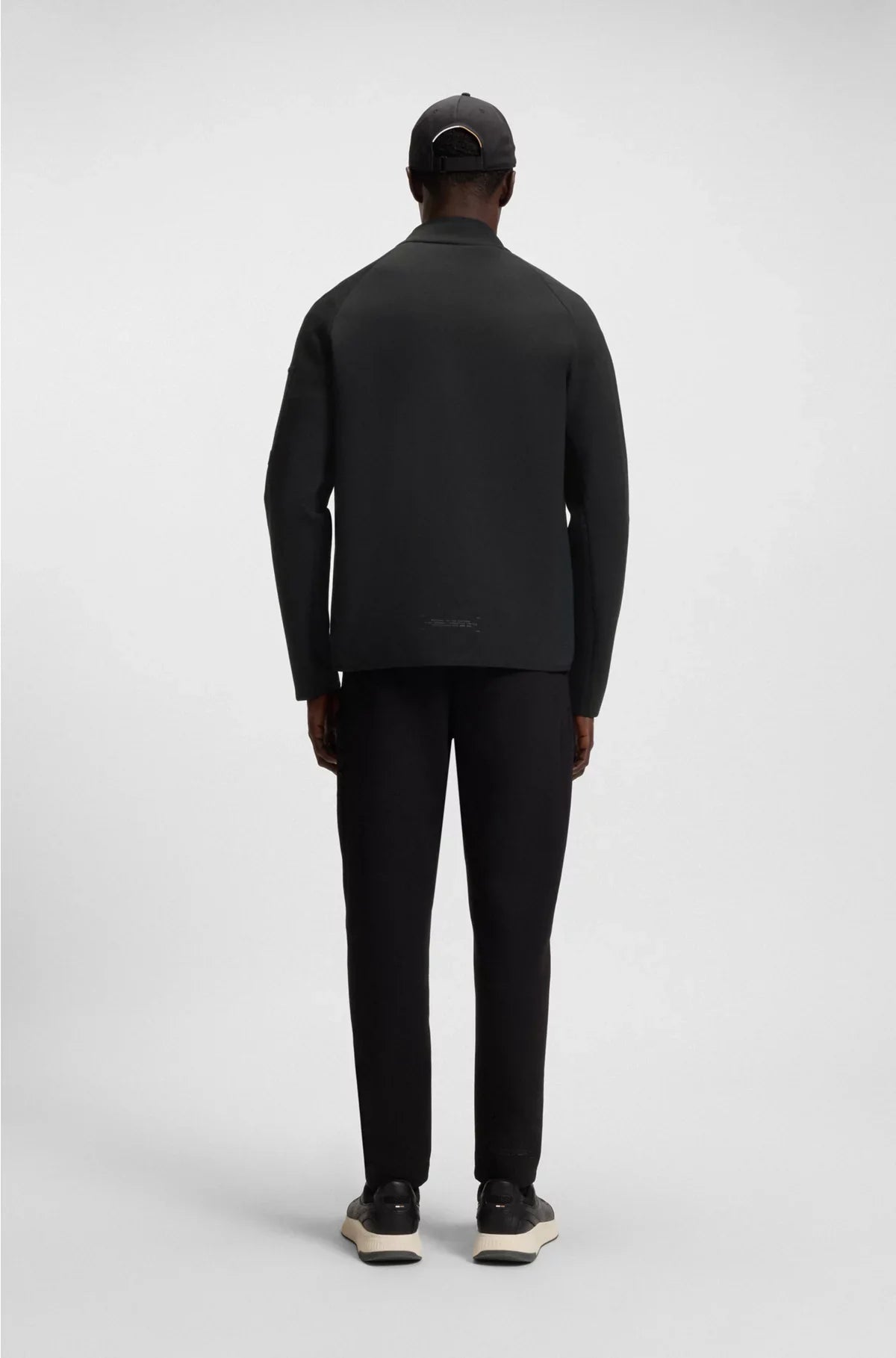 REGULAR-FIT ZIP-UP SWEATSHIRT WITH DECORATIVE REFLECTIVE DETAILS
