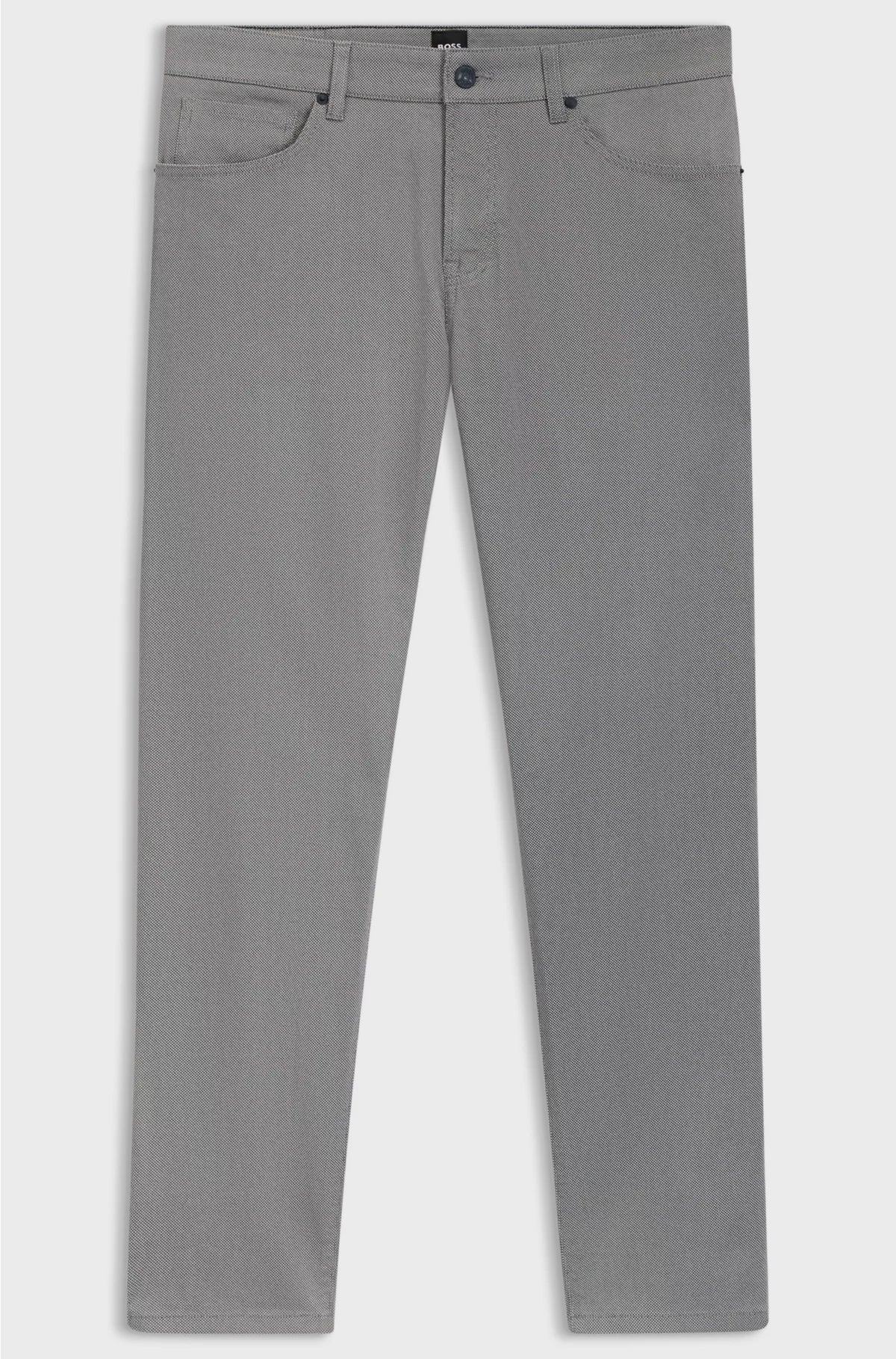 MAINE REGULAR-FIT TROUSERS INMICRO-PATTERNED STRETCH COTTON