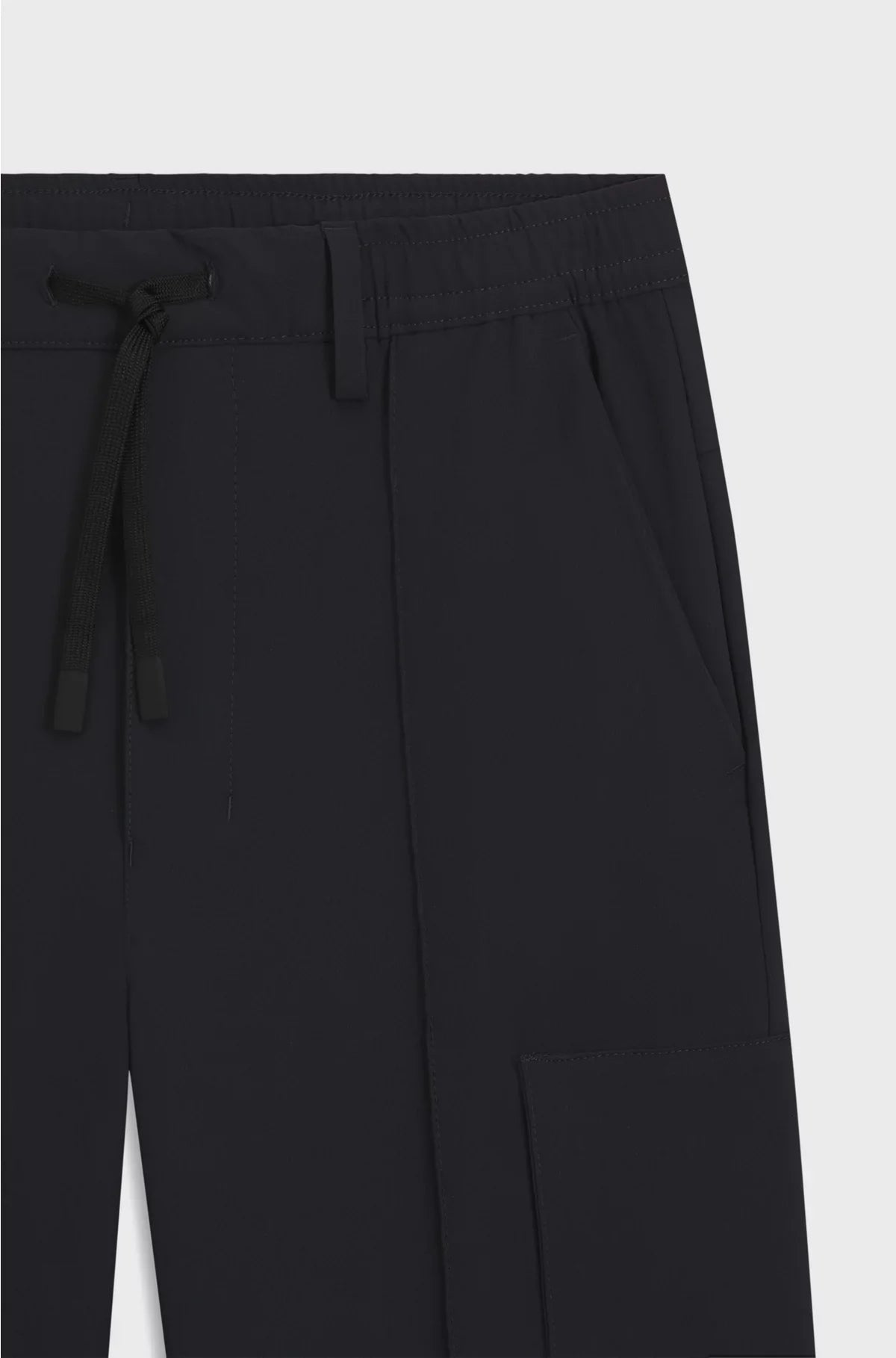 CARGO TROUSERS WITH PINTUCK PLEATS