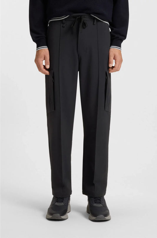 PANTALONI CARGO CON PINCE