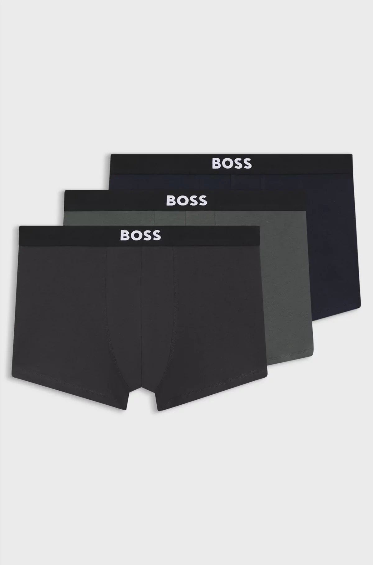 THREE-PACK OF TRUNKS IN STRETCH COTTON