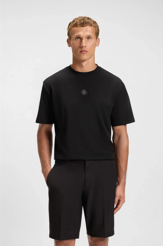 T-SHIRT IN JERSEY DI COTONE CON MONOGRAMMA DOPPIA B