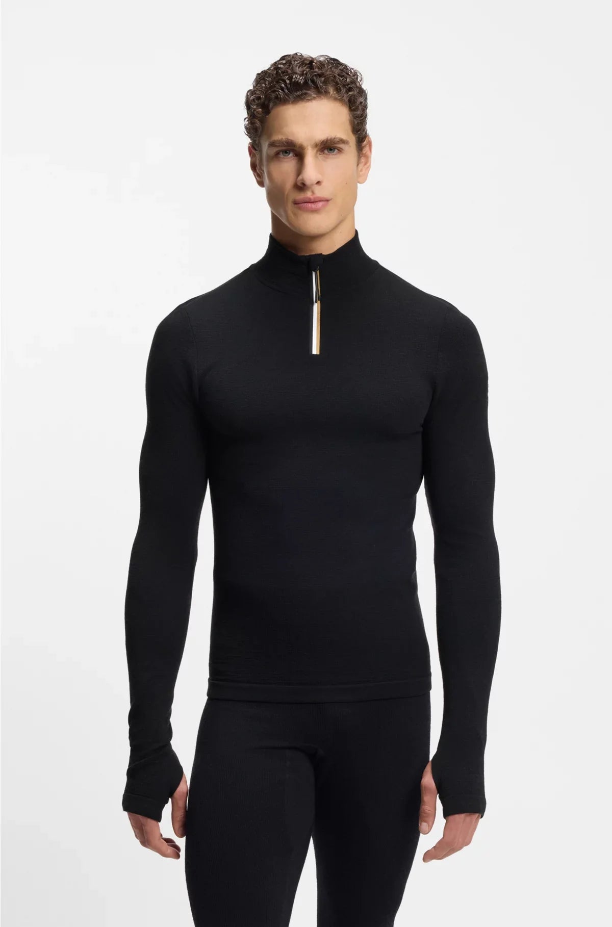 SKI WOOL-BLEND BASE LAYER TOP