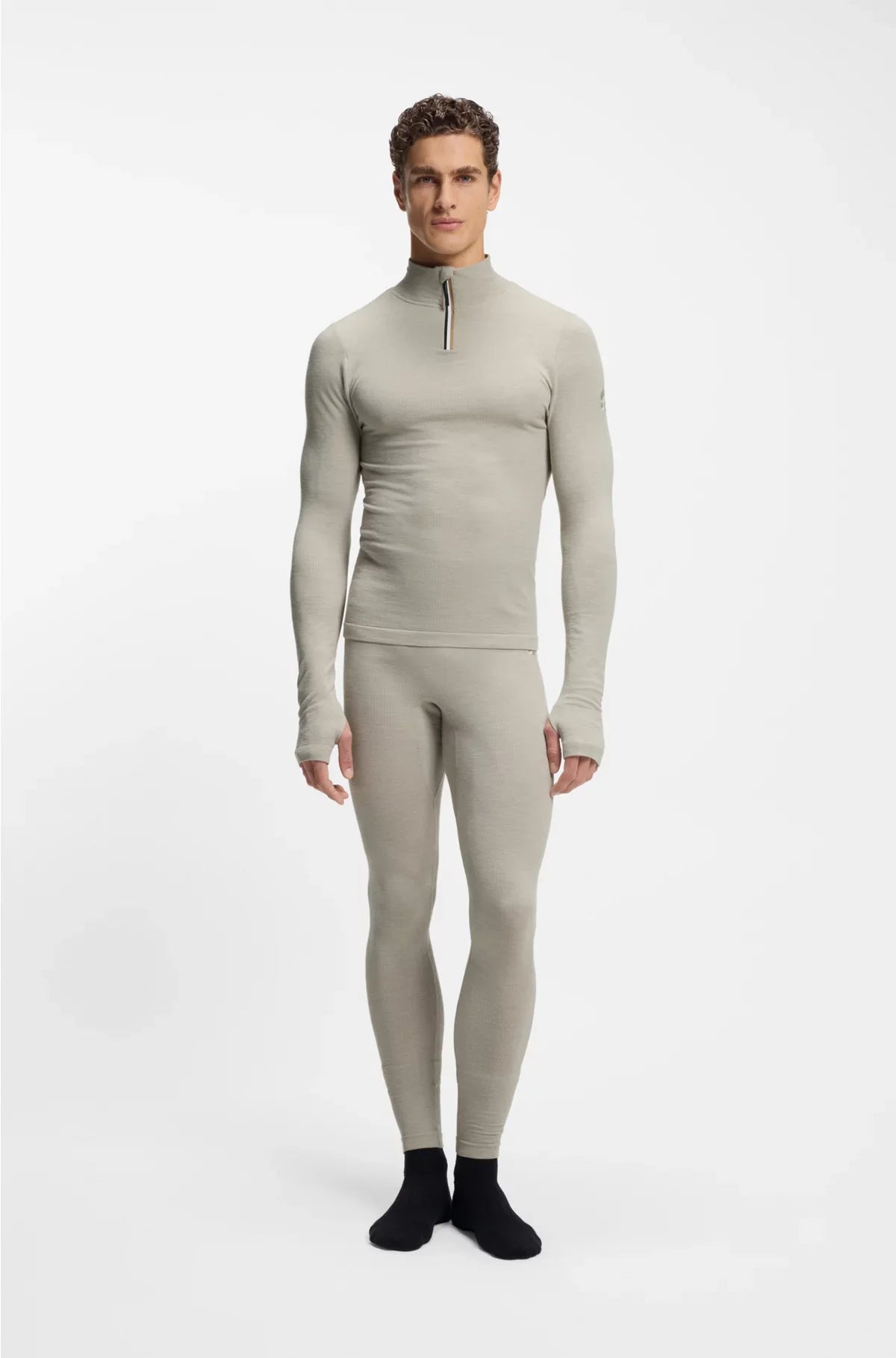 SKI WOOL-BLEND BASE LAYER TOP