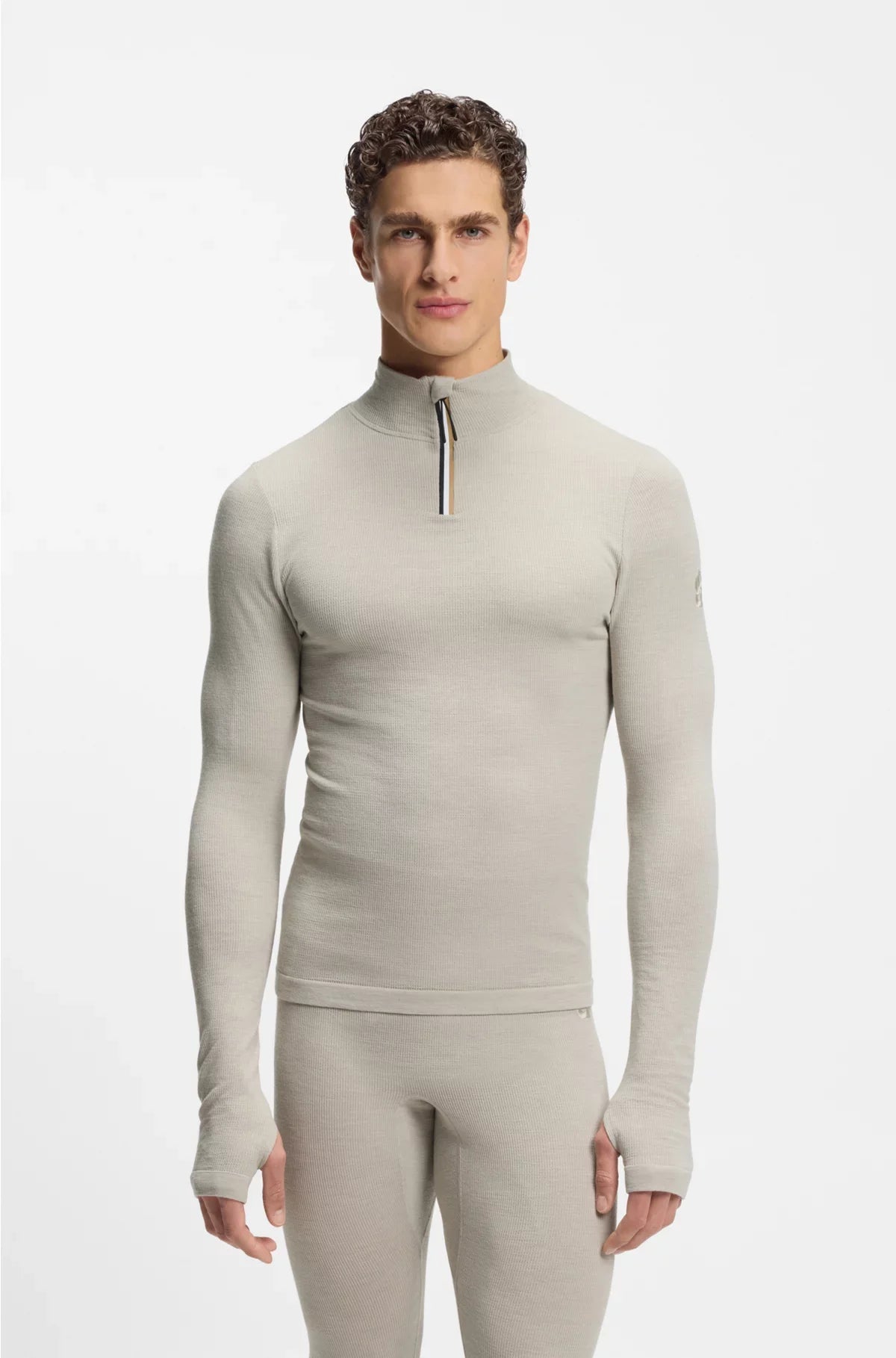 SKI WOOL-BLEND BASE LAYER TOP