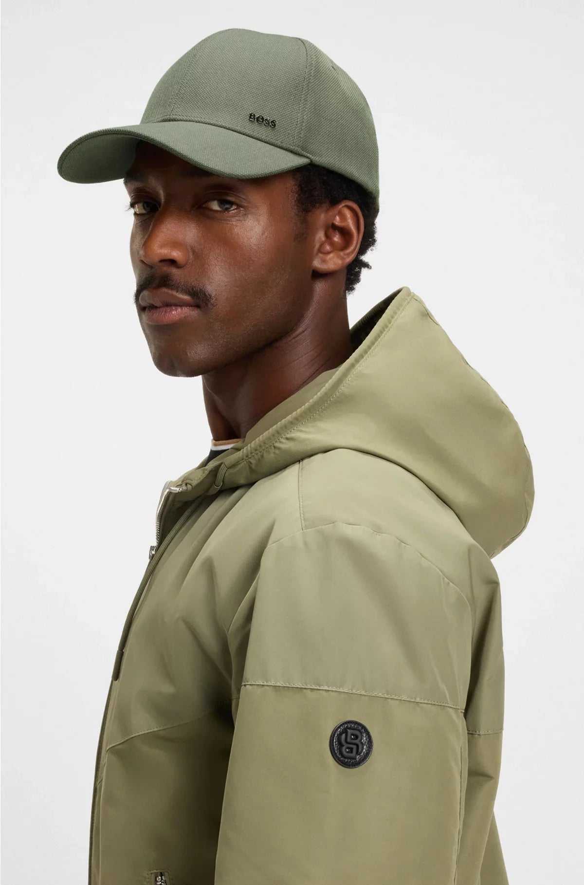 KNITTED-PIQUE CAP WITH LOGO PATCH