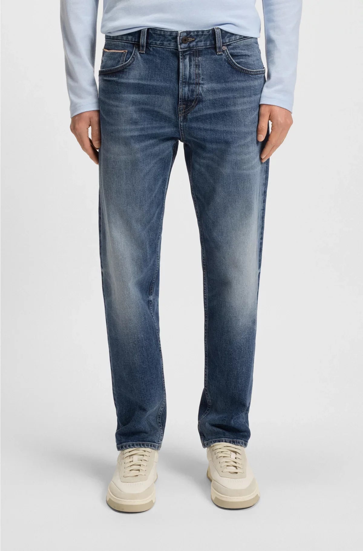 MAINE REGULAR-FIT JEANS IN BLUE SELVEDGE DENIM