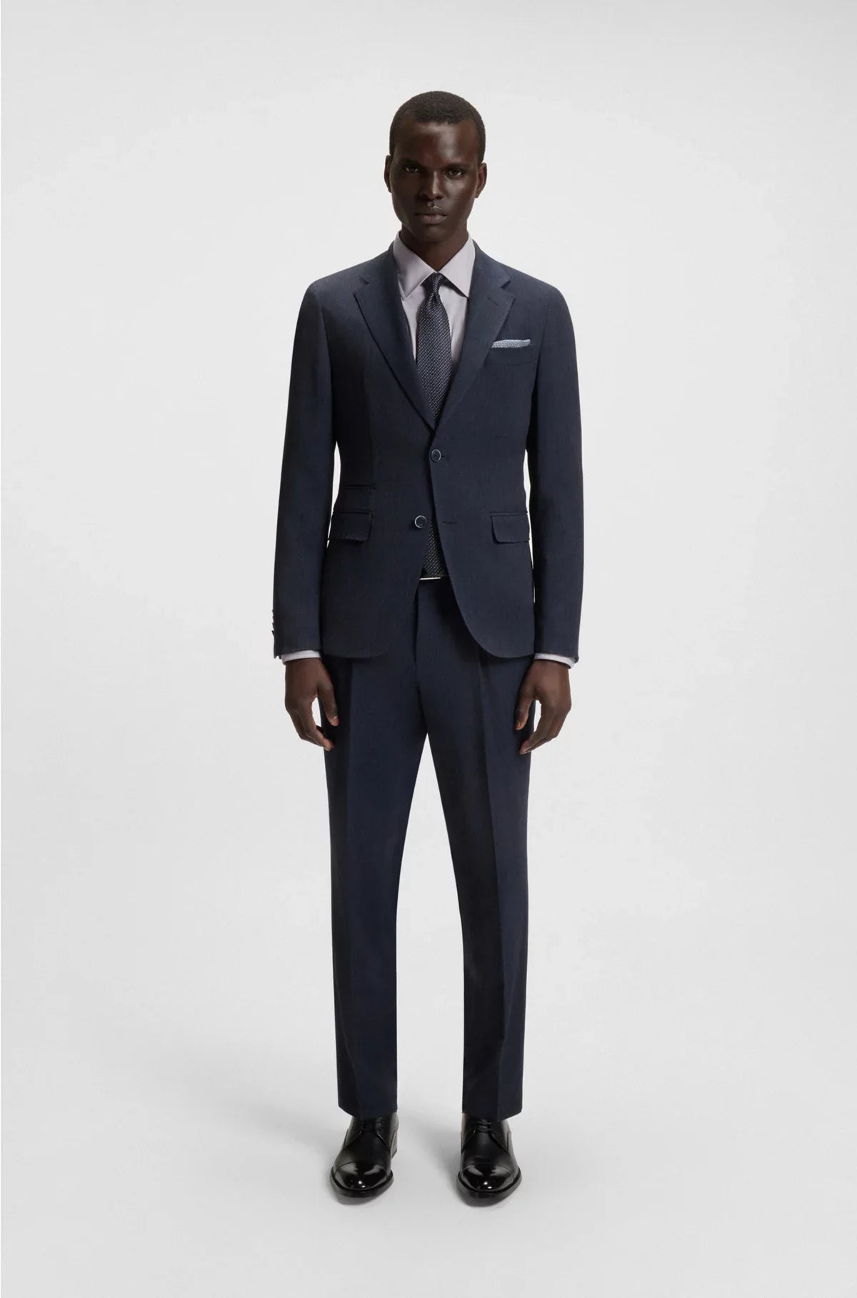 SLIM-FIT SHIRT IN AN ITALIAN COTTON BLEND