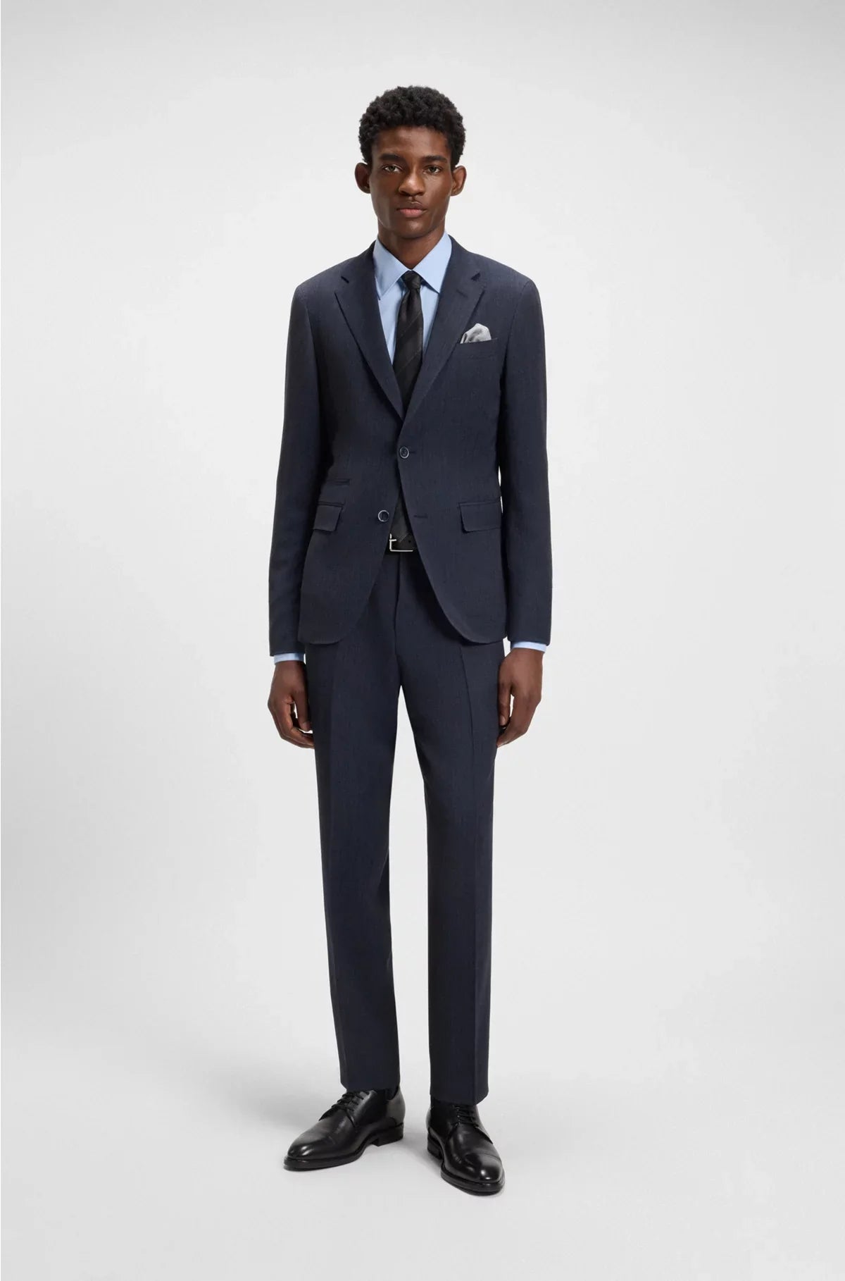 REGULAR-FIT SHIRT IN AN ITALIAN-MADE COTTON BLEND