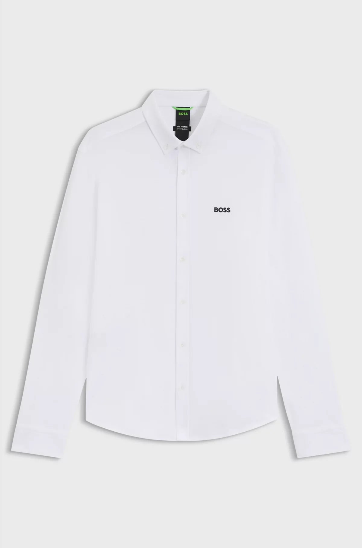 REGULAR-FIT SHIRT IN DYNAMIC COTTON JERSEY