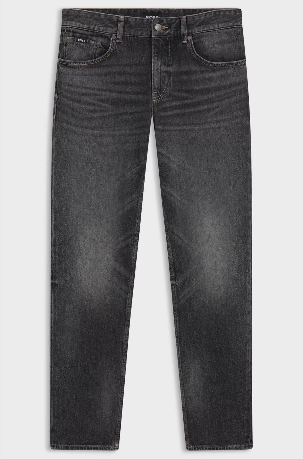 MAINE REGULAR-FIT JEANS IN GREY COMFORT-STRETCH DENIM