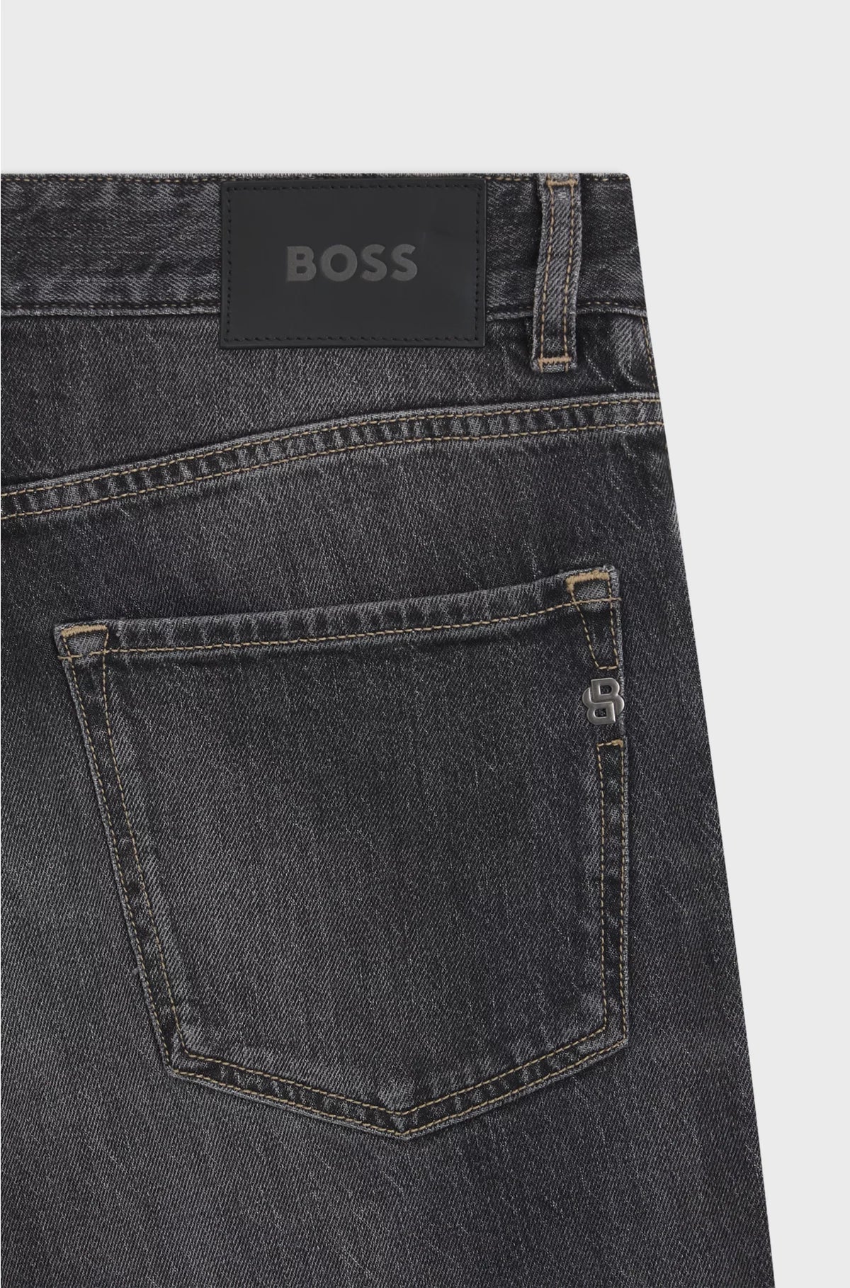 MAINE REGULAR-FIT JEANS IN GREY COMFORT-STRETCH DENIM