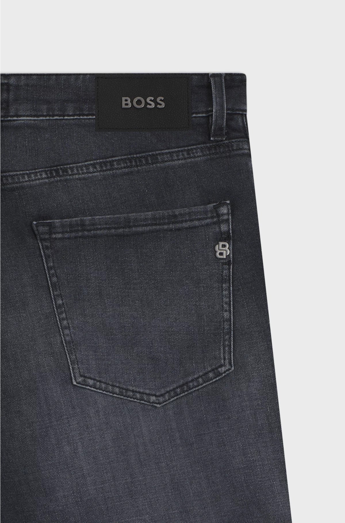 MAINE REGULAR-FIT JEANS IN GREY ITALIAN DENIM