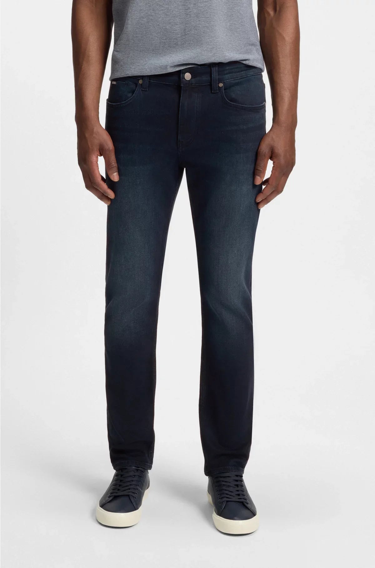 DELAWARE SLIM-FIT JEANS IN BLUE STRETCH DENIM