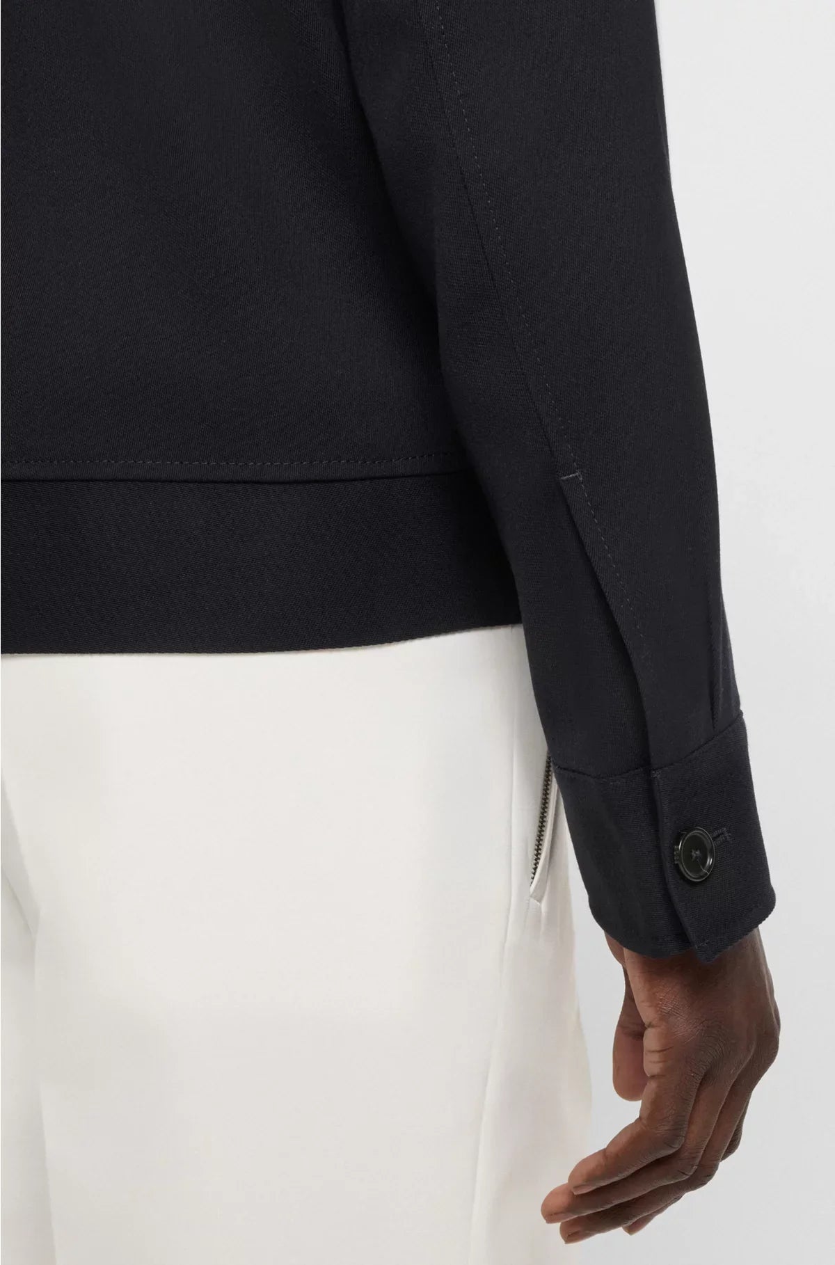 SLIM-FIT JACKET WITH WATER-REPELLENT FINISH