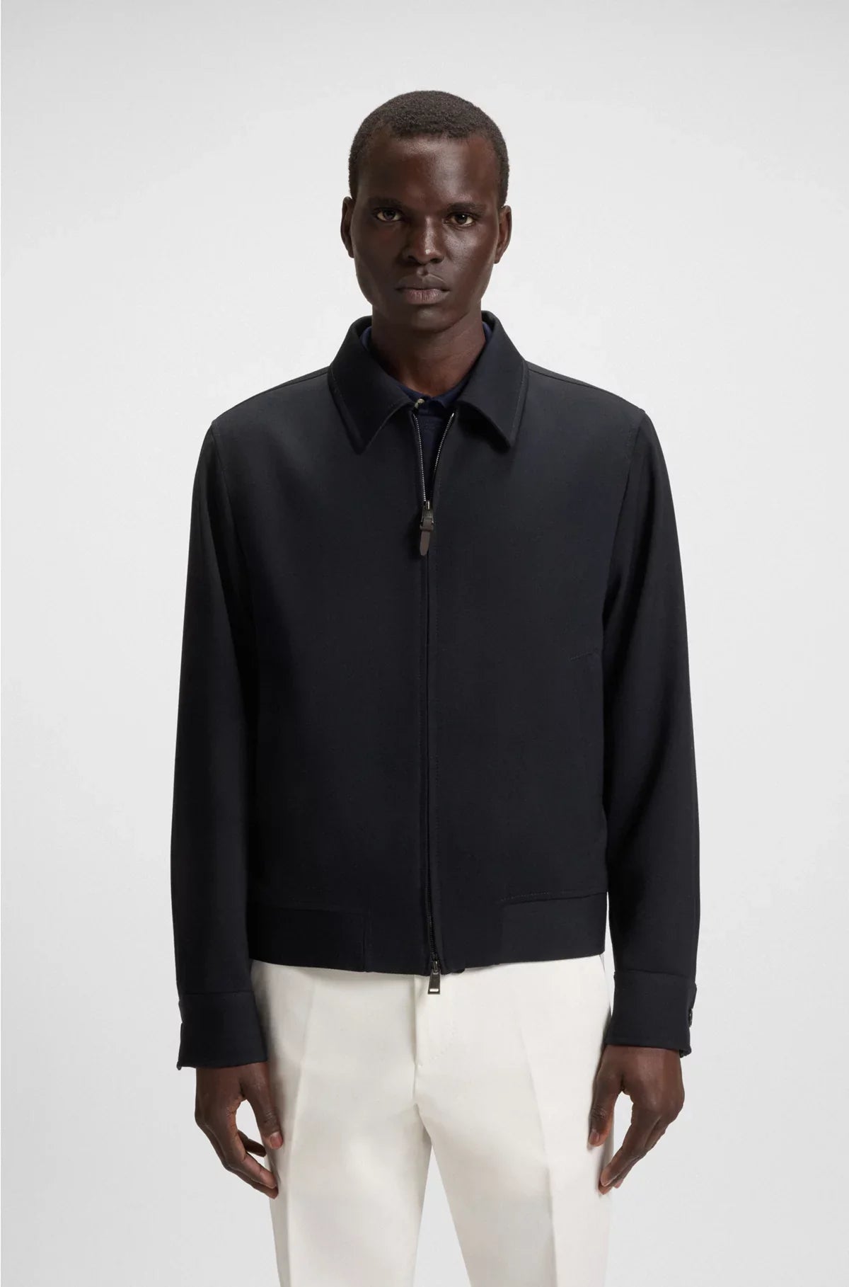 SLIM-FIT JACKET WITH WATER-REPELLENT FINISH
