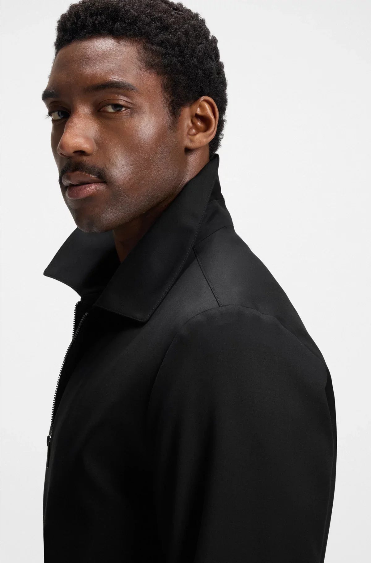 SLIM-FIT JACKET IN VIRGIN-WOOL SERGE