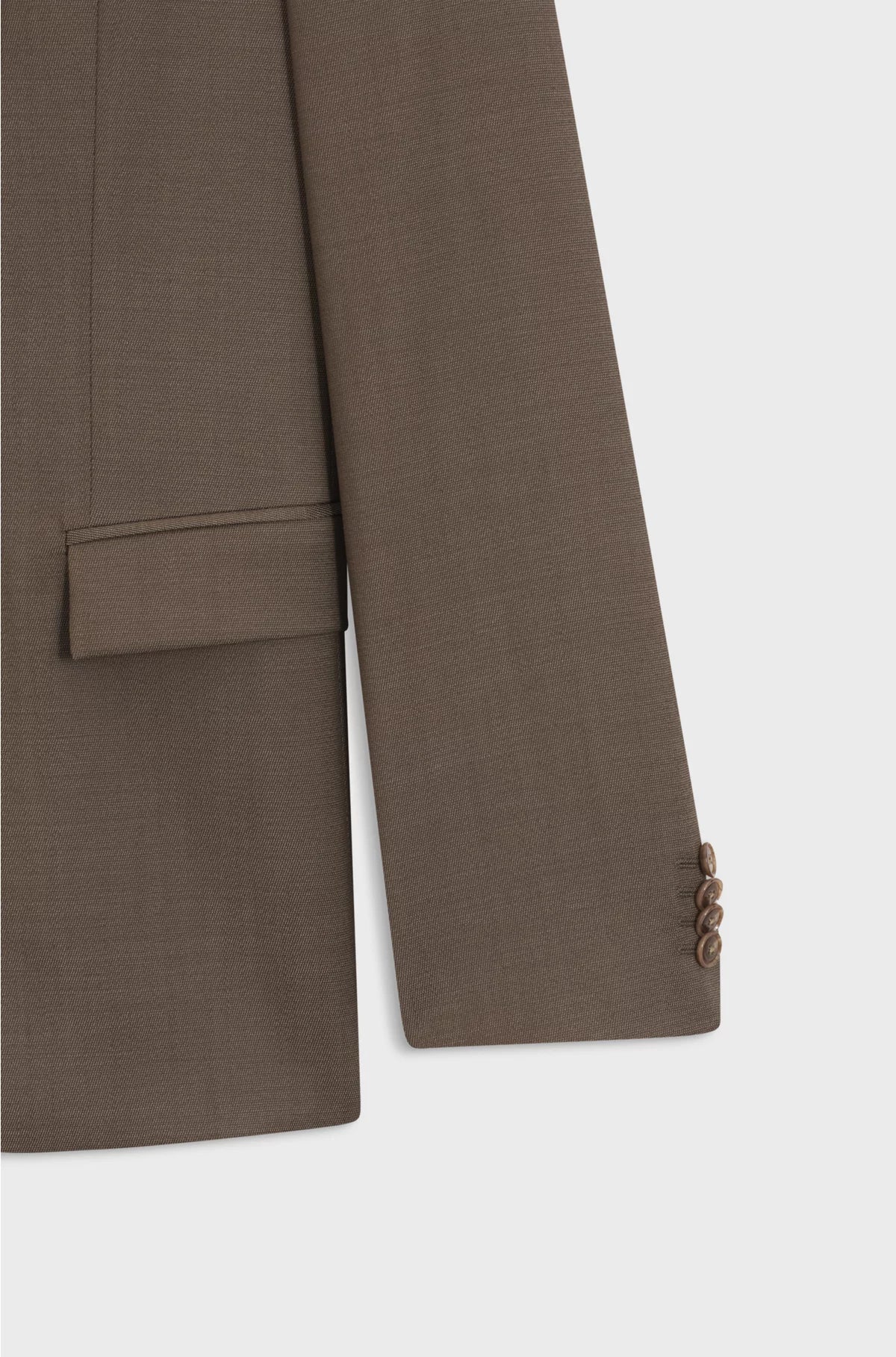 SLIM-FIT SUIT INMICRO-PATTERNED VIRGIN WOOL