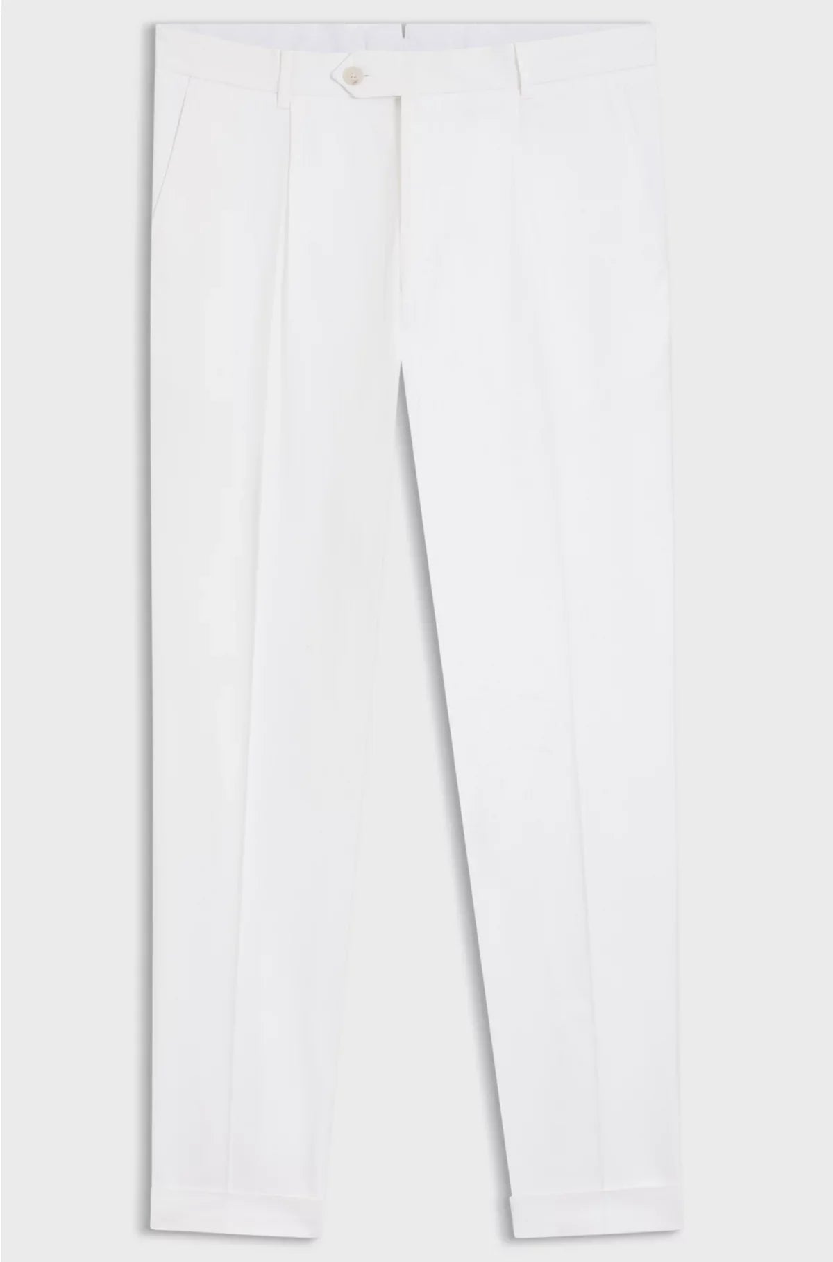 SLIM-FIT TROUSERS IN COMFORT-STRETCH COTTON
