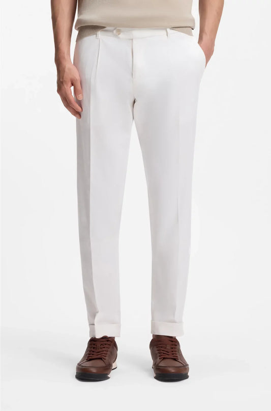 PANTALONI SLIM-FIT IN COTONE COMFORT STRETCH