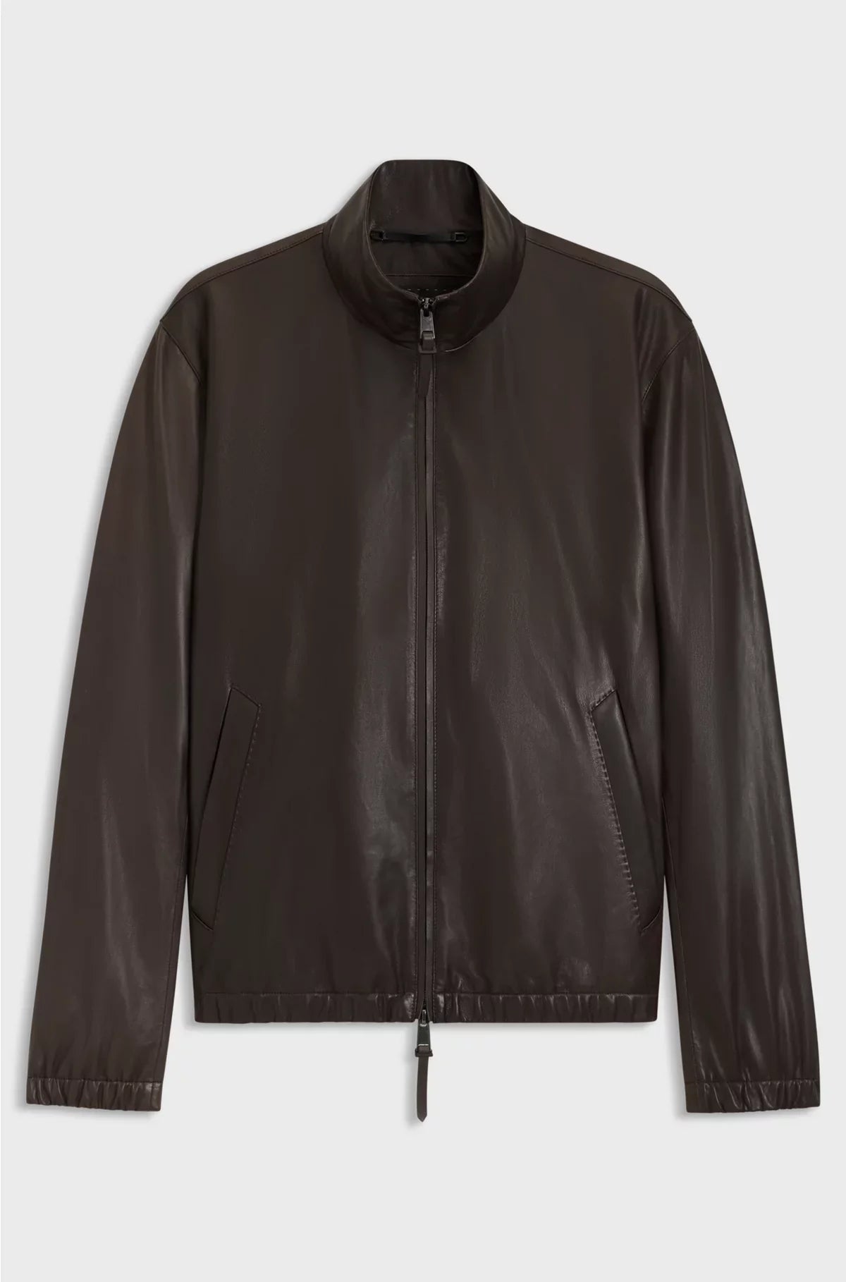 REGULAR-FIT JACKET IN NAPPA LEATHER