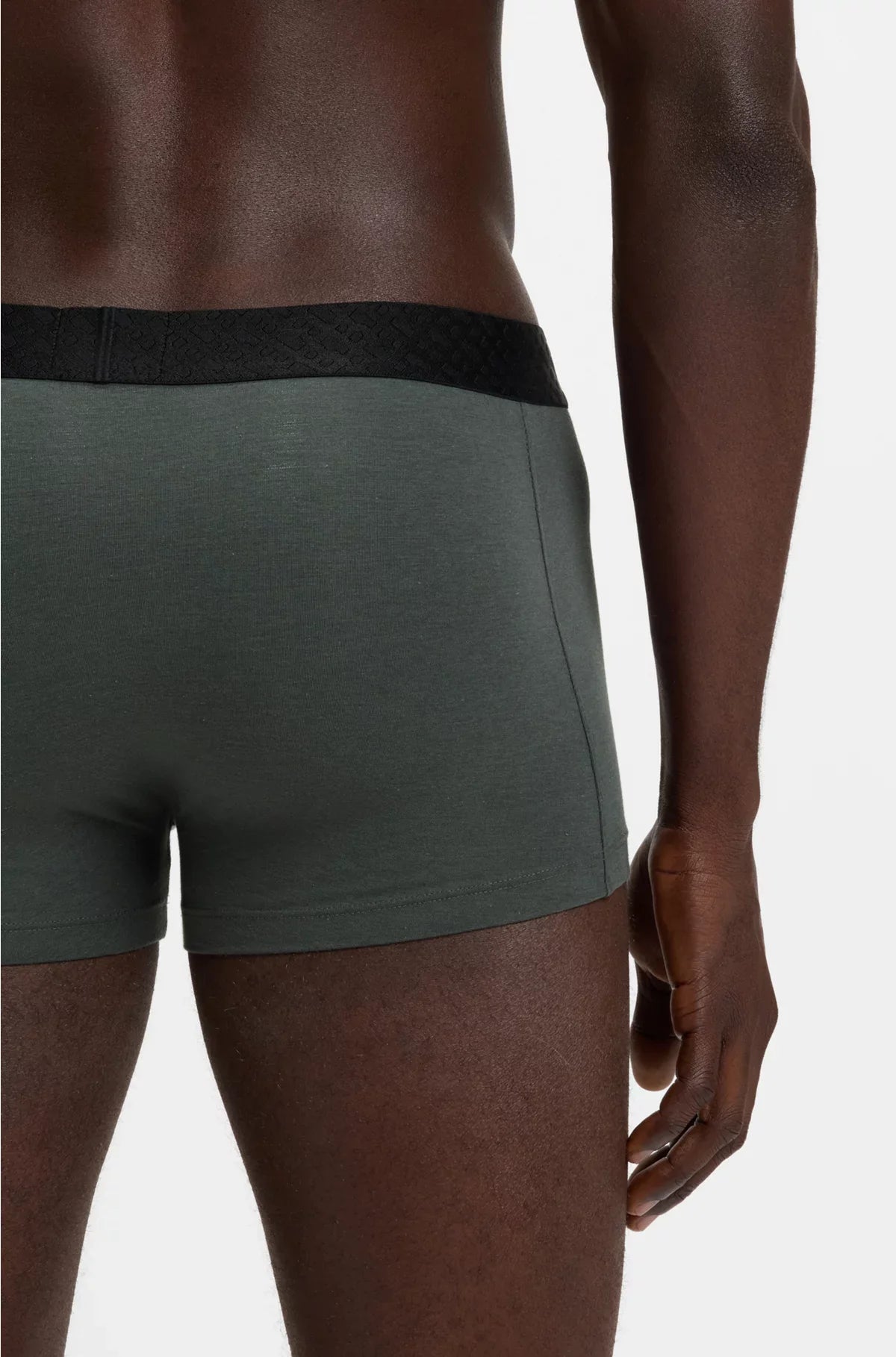 THREE-PACK OF COTTON-BLEND TRUNKS