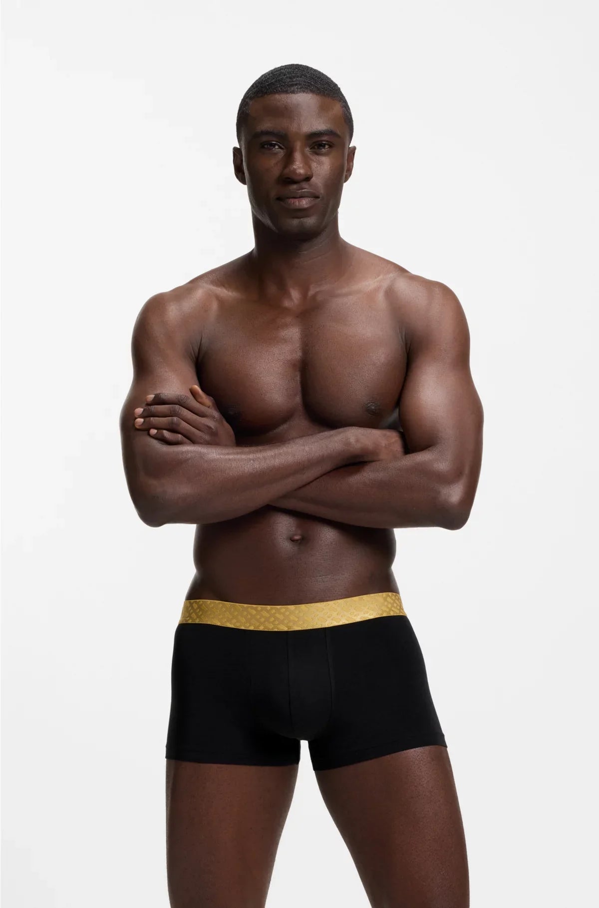 THREE-PACK OF COTTON-BLEND TRUNKS