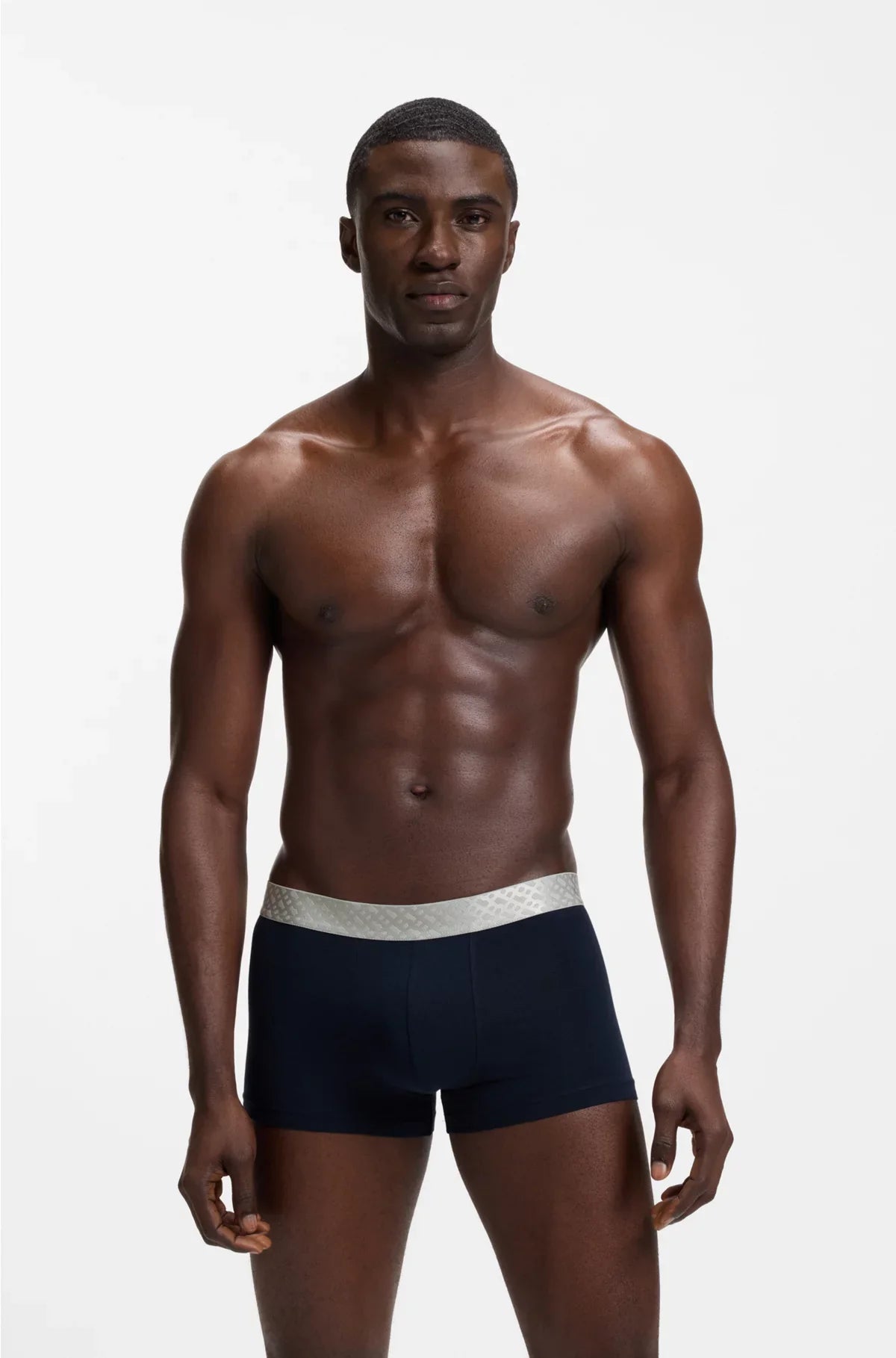 THREE-PACK OF COTTON-BLEND TRUNKS