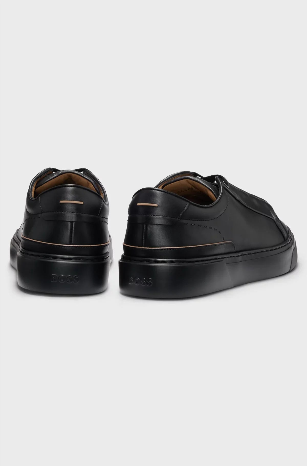 GARY SNEAKERS IN PELLE CON LACCI NASCOSTI