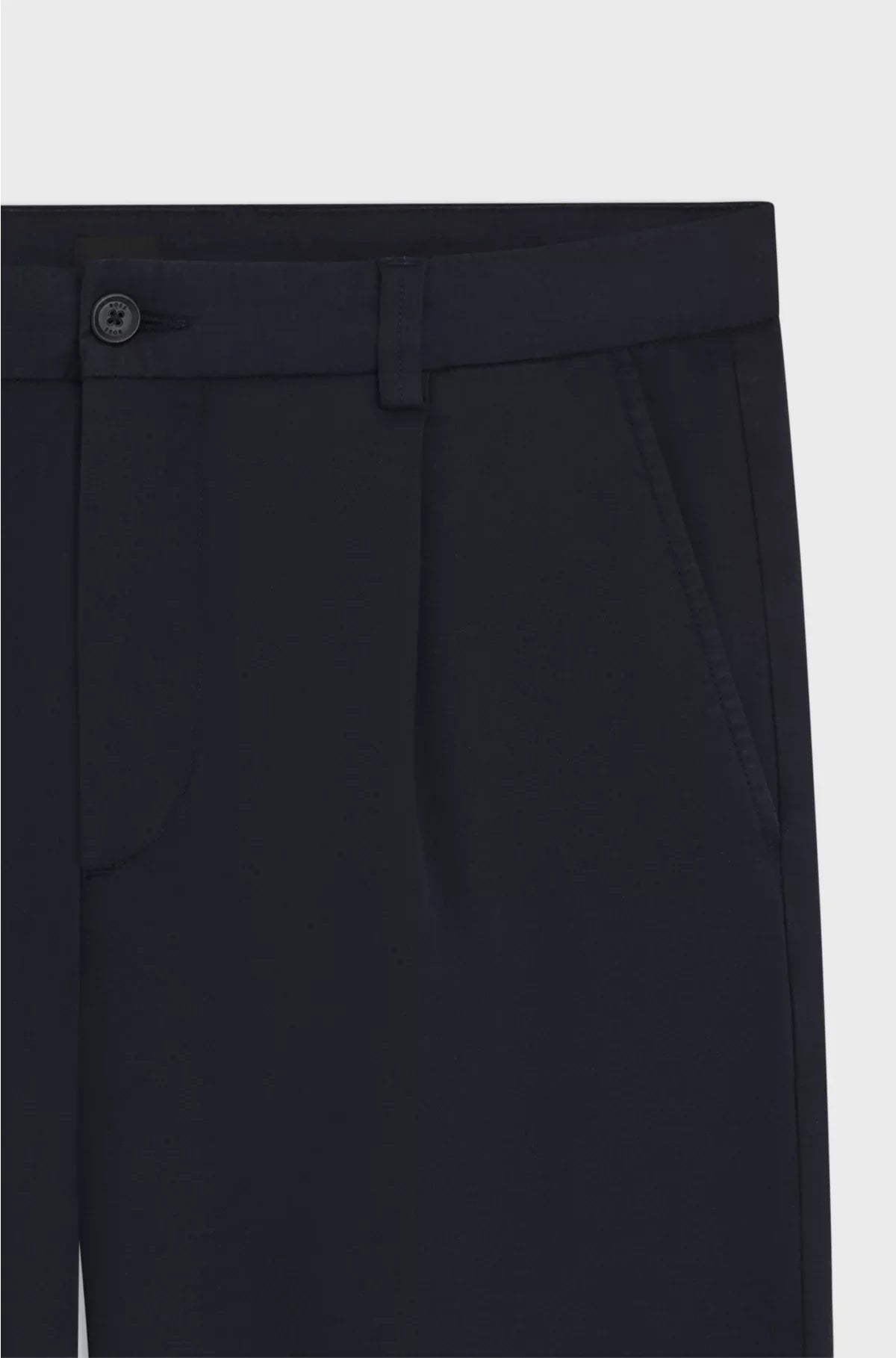 TAPERED-FIT TROUSERS IN STRETCH TWILL