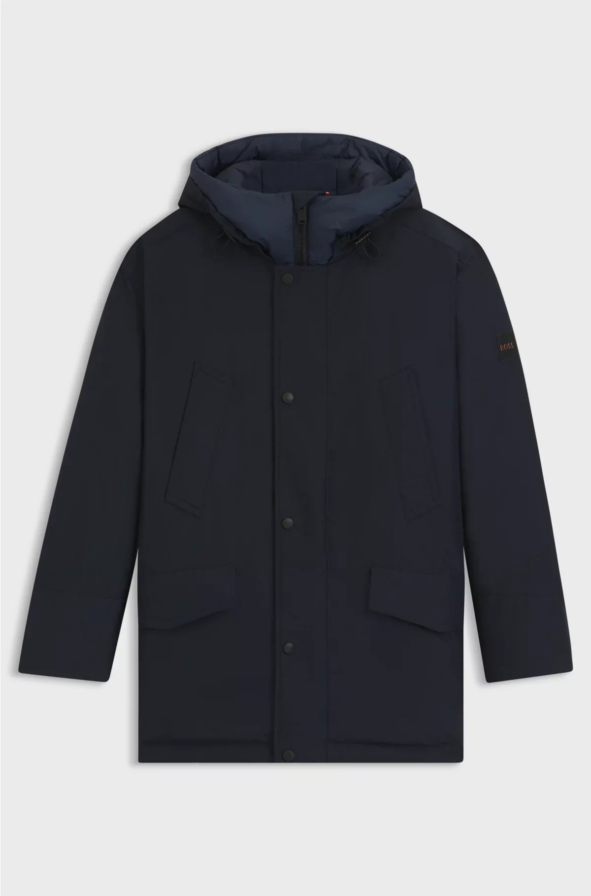 WATER-REPELLENT JACKET WITH CONTRASTING TRIMS