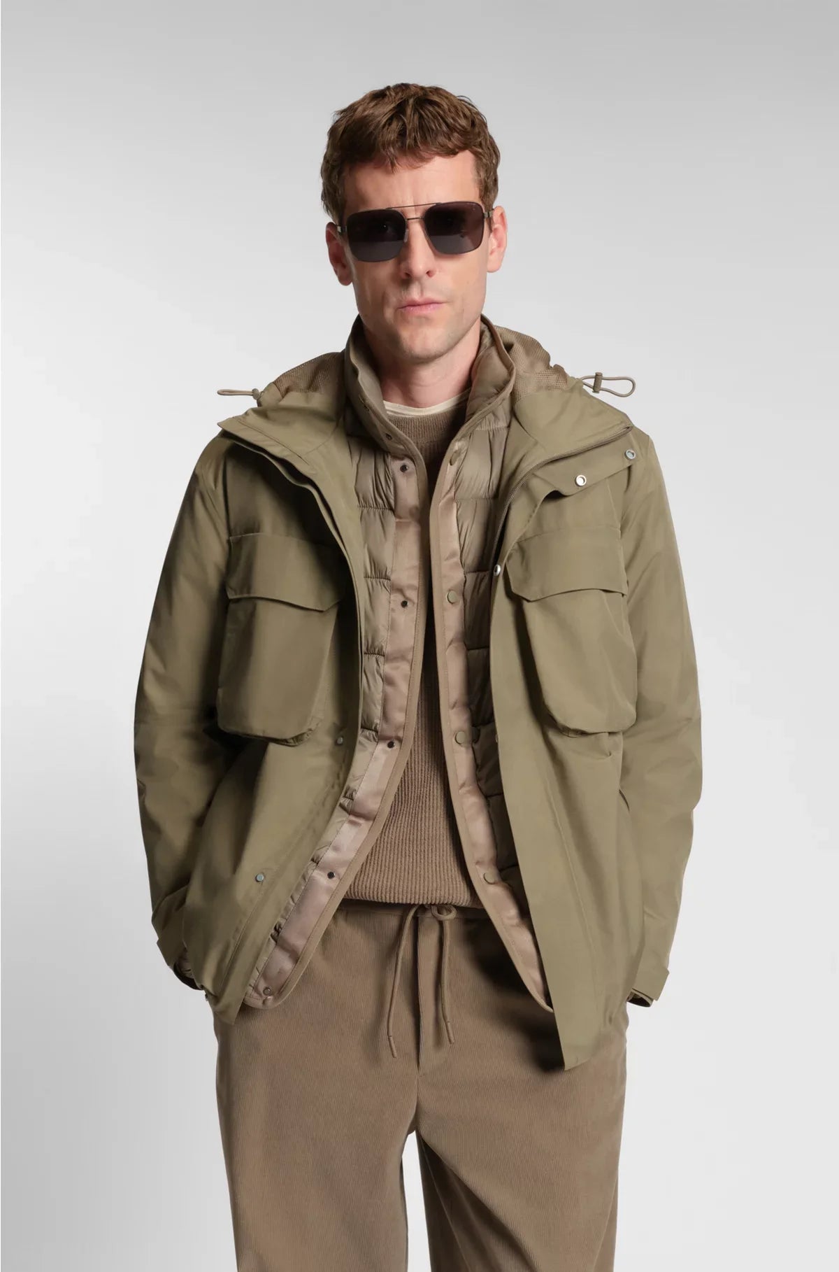 GORE-TEX? WATERPROOF JACKET WITH REMOVABLE PADDED INNER