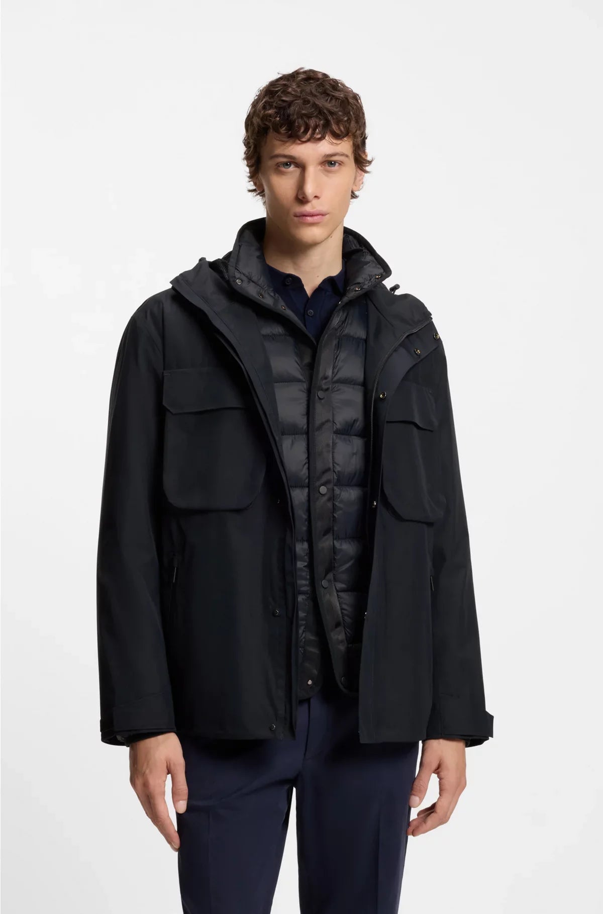 GORE-TEX? WATERPROOF JACKET WITH REMOVABLE PADDED INNER