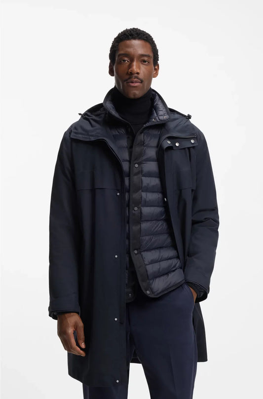 GORE-TEX? WATERPROOF HOODED PARKA JACKET