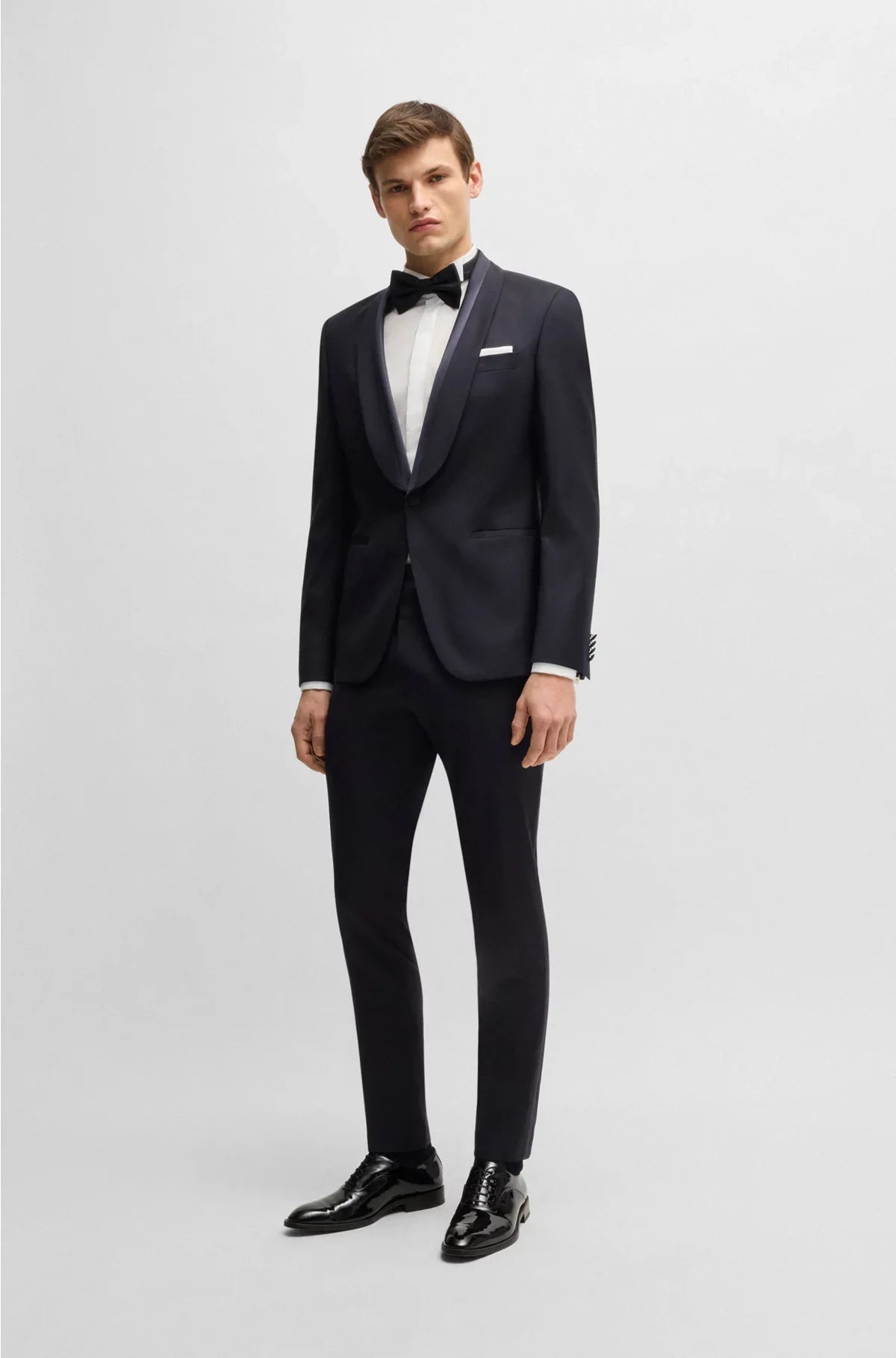 SLIM-FIT DRESS SHIRT IN EASY-IRON COTTON POPLIN