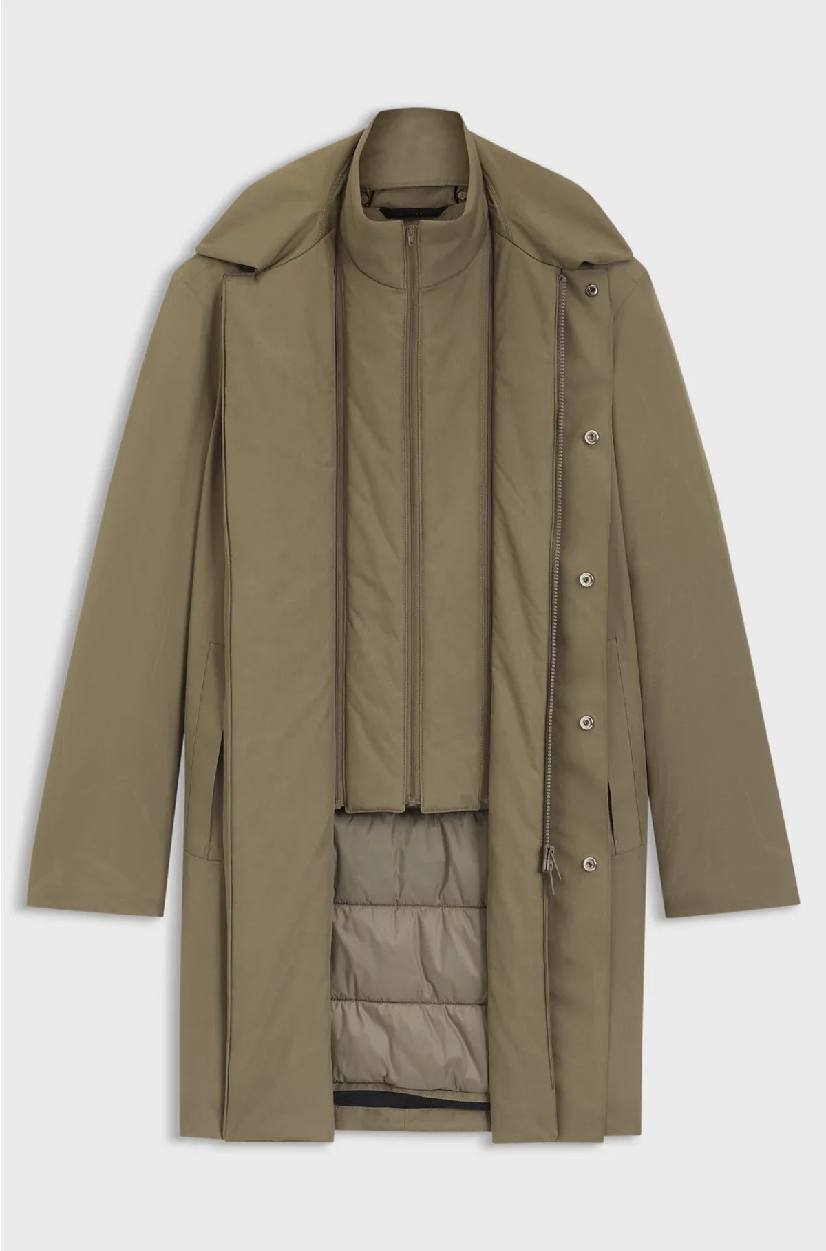 GORE-TEX? WATERPROOF COAT WITH DETACHABLE BIB